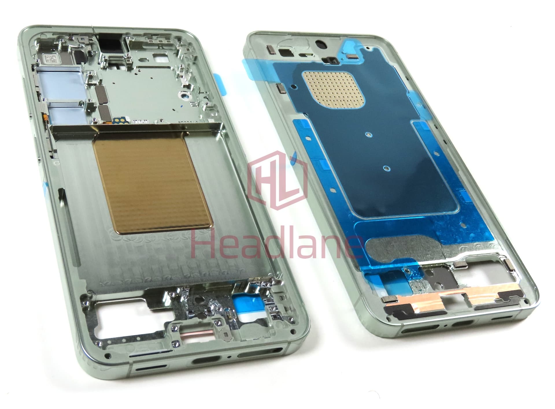 Samsung SM-S921 Galaxy S24 Display Frame / Chassis - Jade Green - view 3