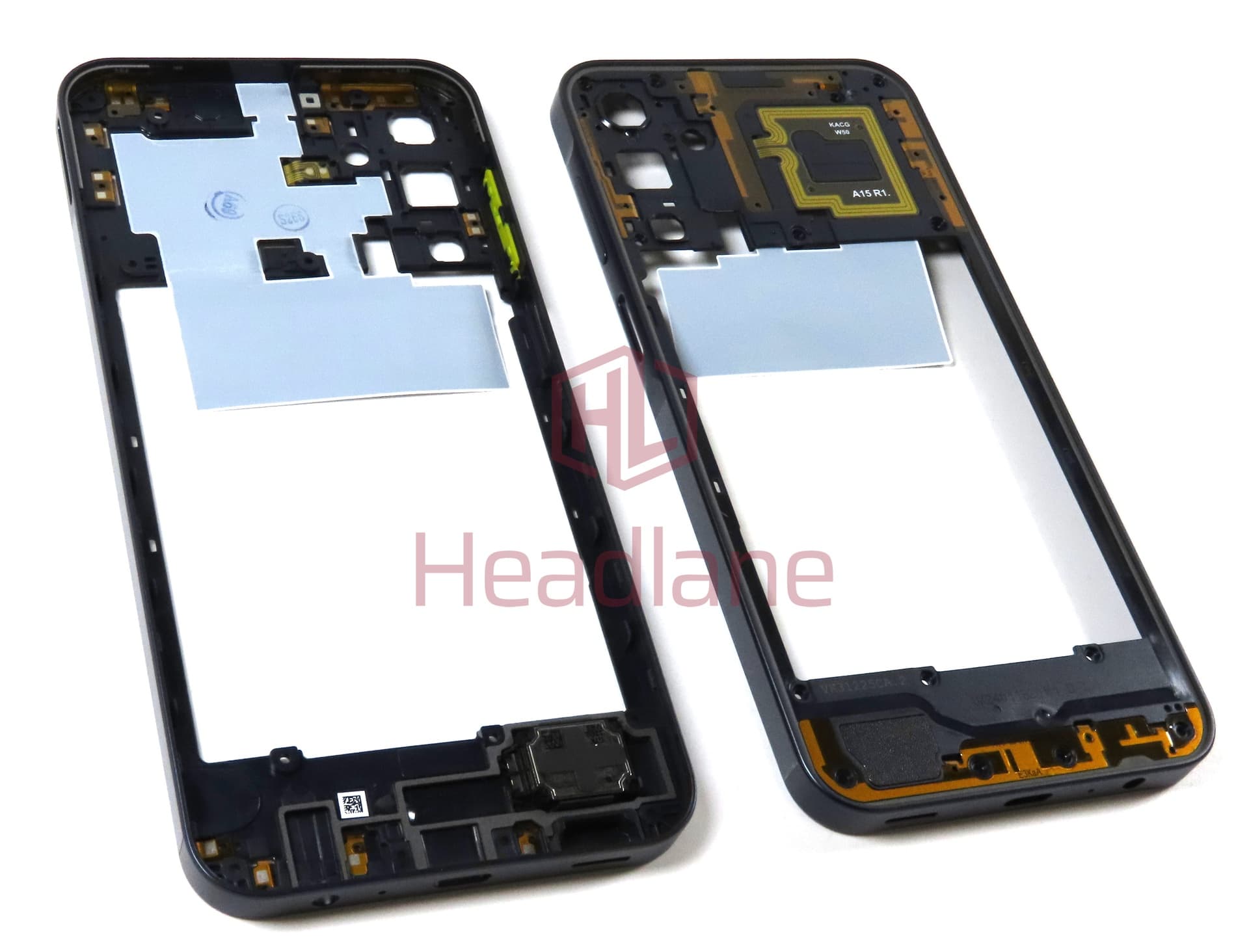 Samsung SM-A156 Galaxy A15 5G Middle Cover / Chassis - Black - view 3