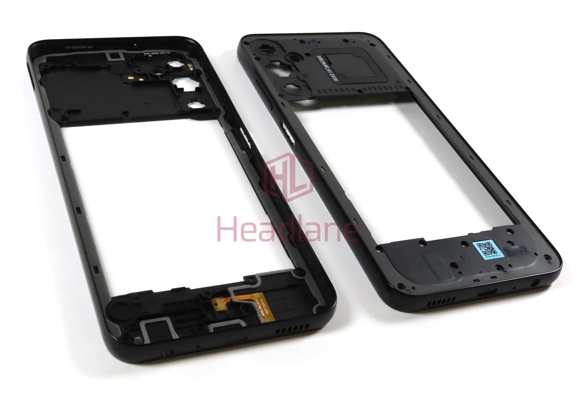Samsung SM-A057 Galaxy A05s Middle Cover / Chassis - Black - view 2