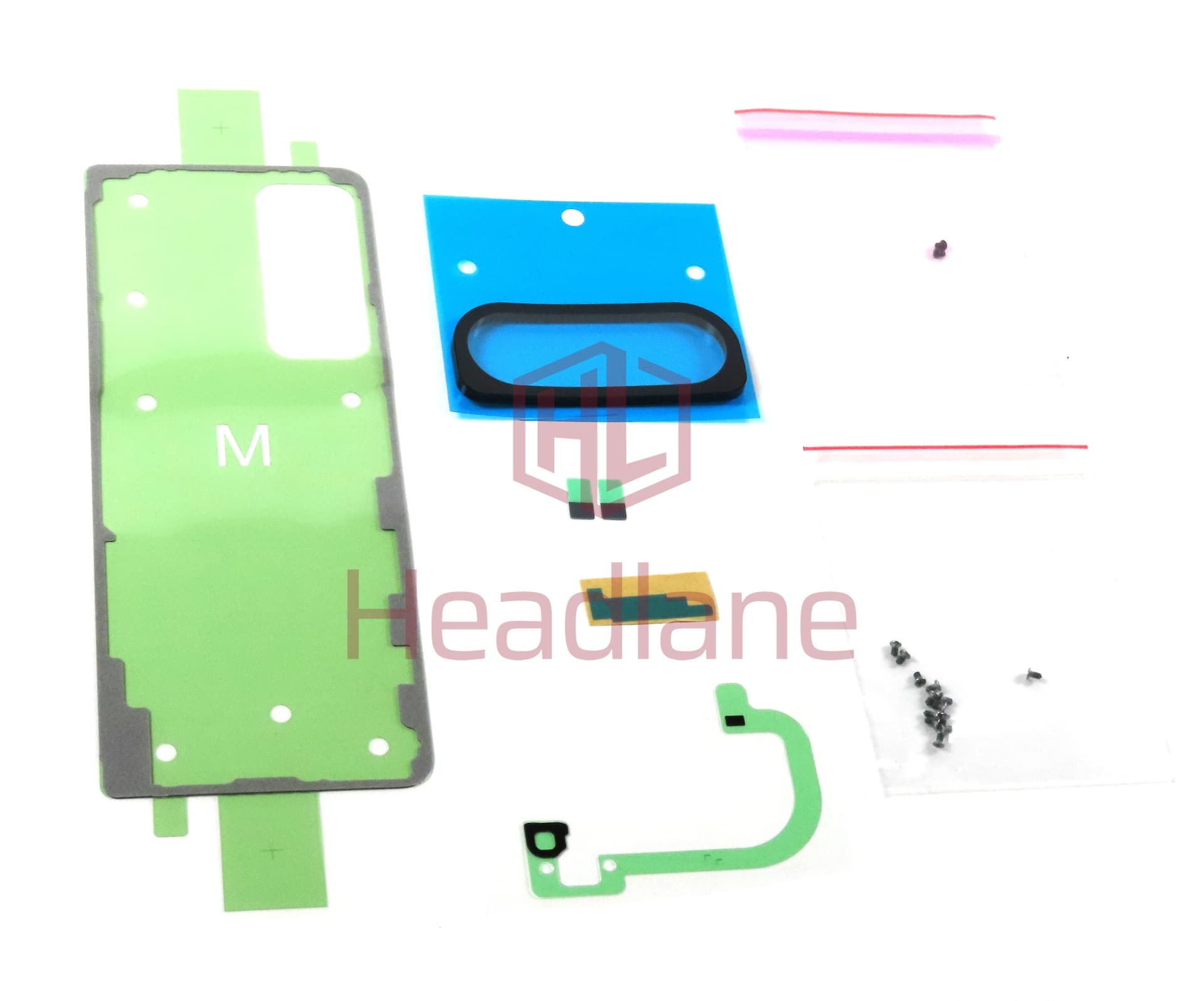 Samsung SM-F946 Galaxy Z Fold5 5G Back / Battery Cover Repair Adhesive / Sticker / Rework Kit - view 2