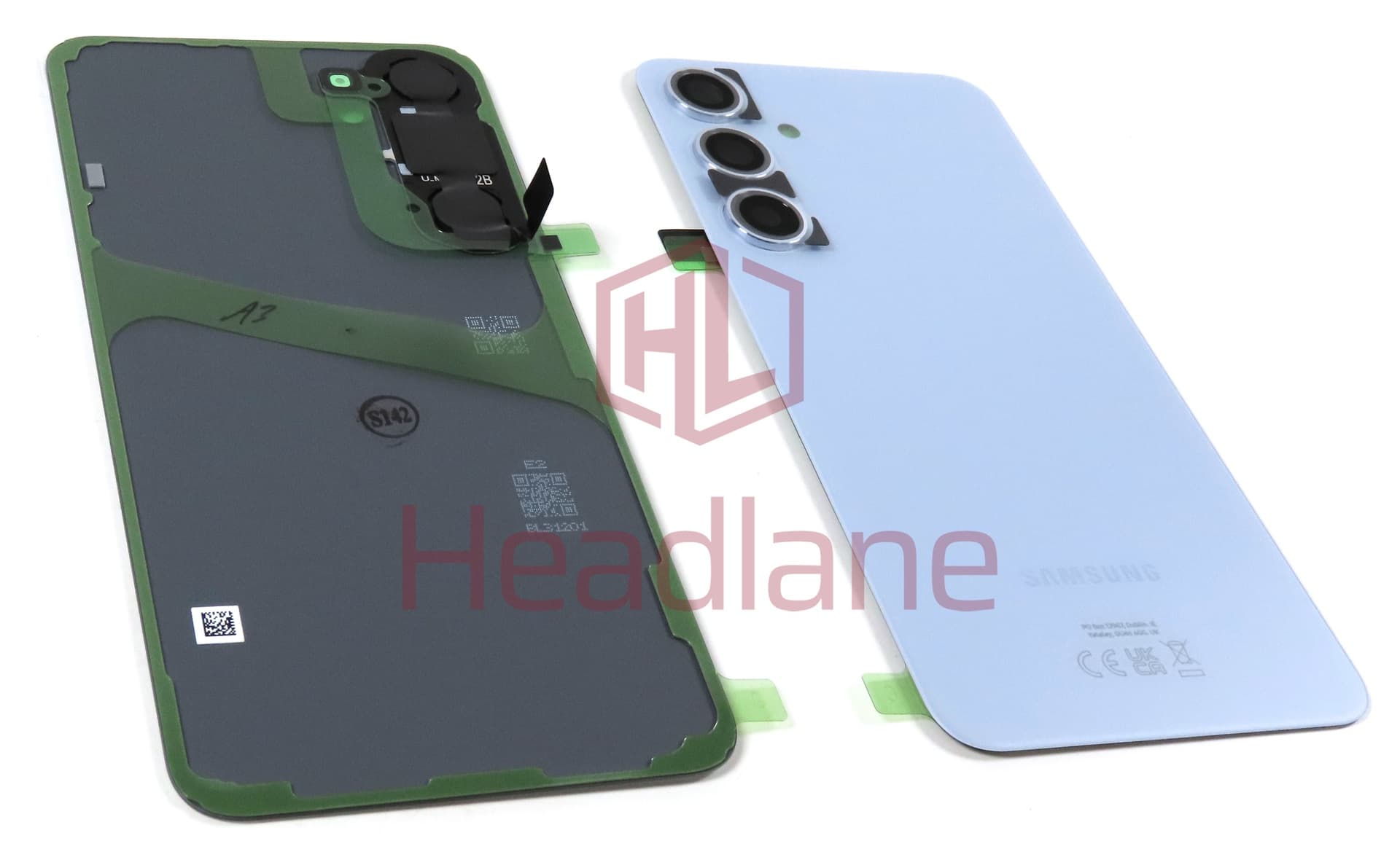 Samsung SM-S926 Galaxy S24+ / Plus Back / Battery Cover - Sapphire Blue - view 3