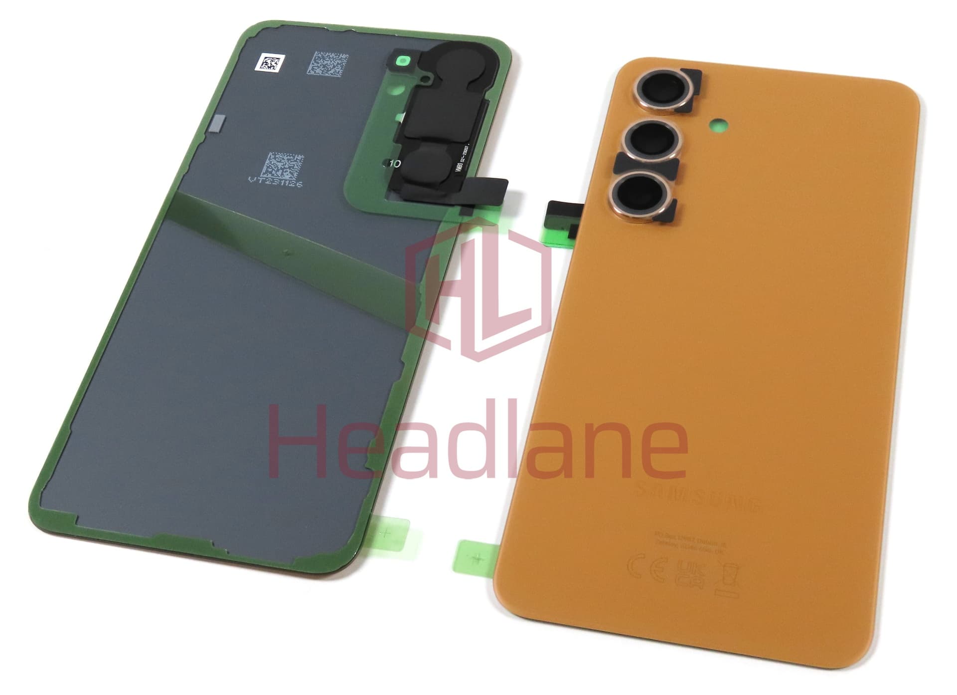 Samsung SM-S921 Galaxy S24 Back / Battery Cover - Sandstone Orange - view 2