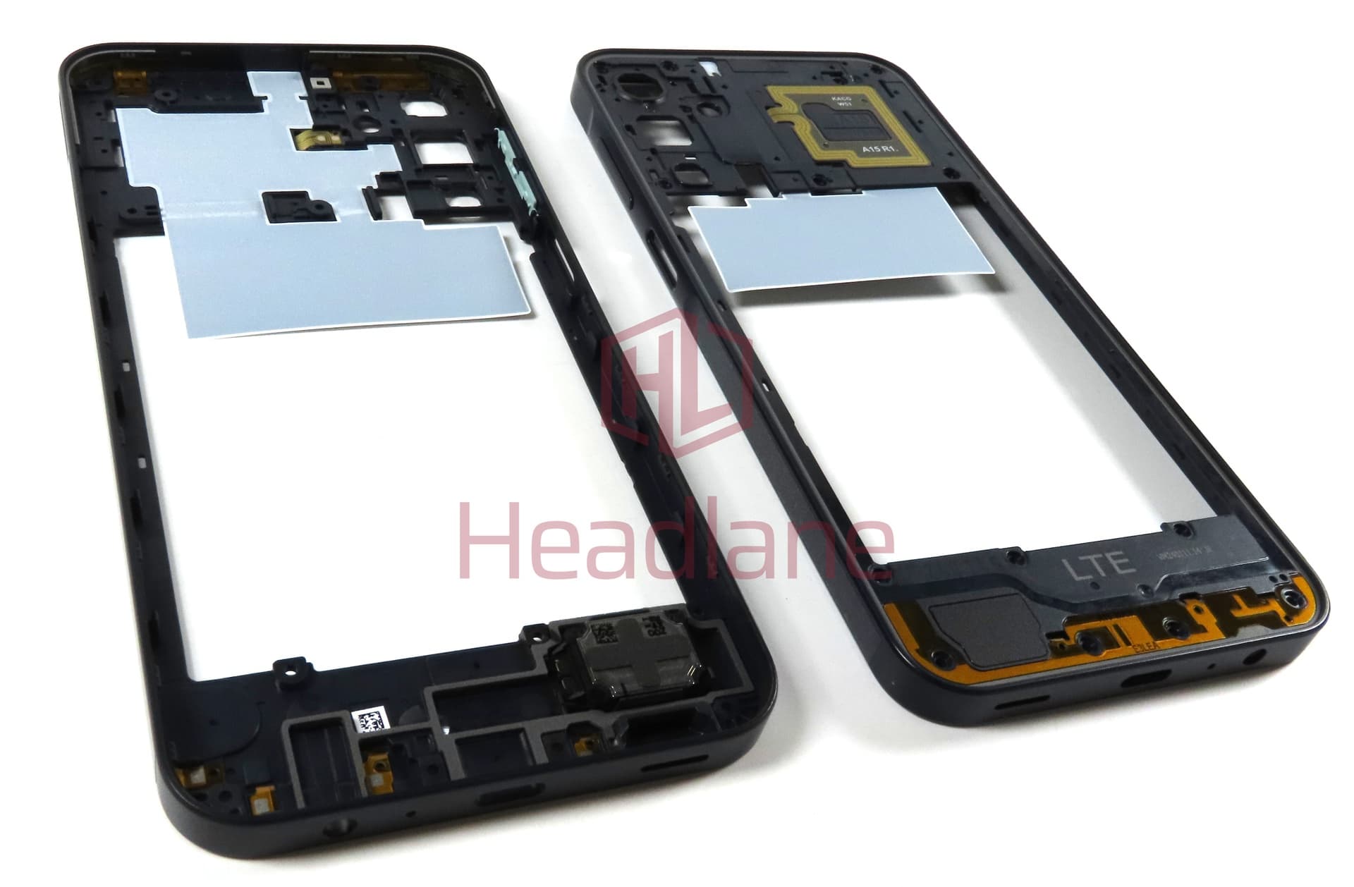 Samsung SM-A155 Galaxy A15 4G Middle Cover / Chassis - Black - view 3