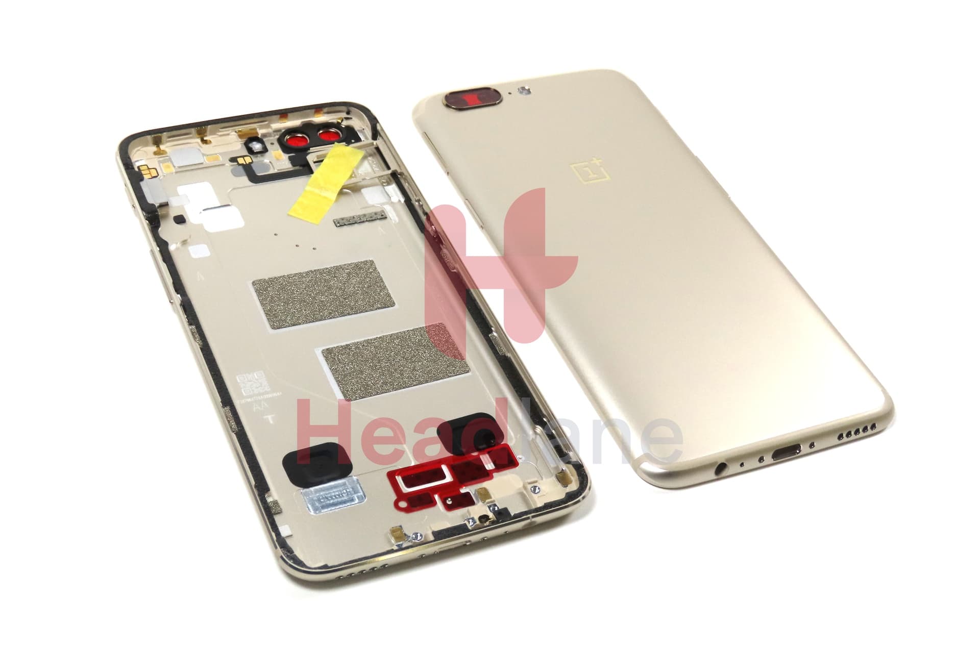 OnePlus 5 Back / Battery Cover - Gold - view 2