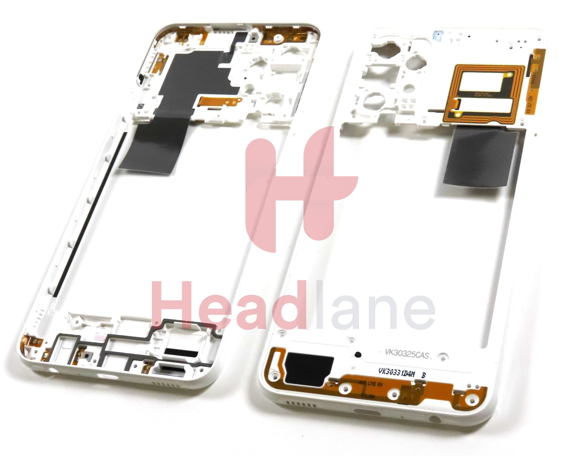 Samsung SM-A235 Galaxy A23 Middle Cover / Chassis - White - view 2