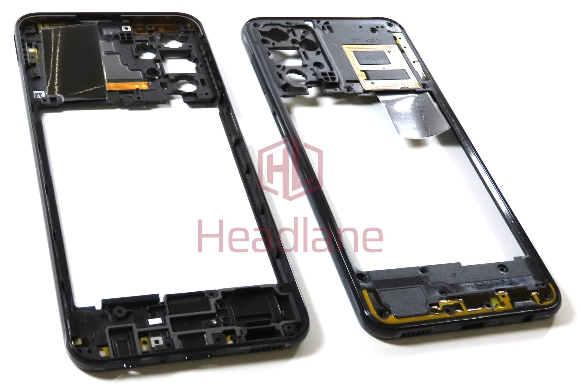 Samsung SM-A235 Galaxy A23 Middle Cover / Chassis - Black - view 2