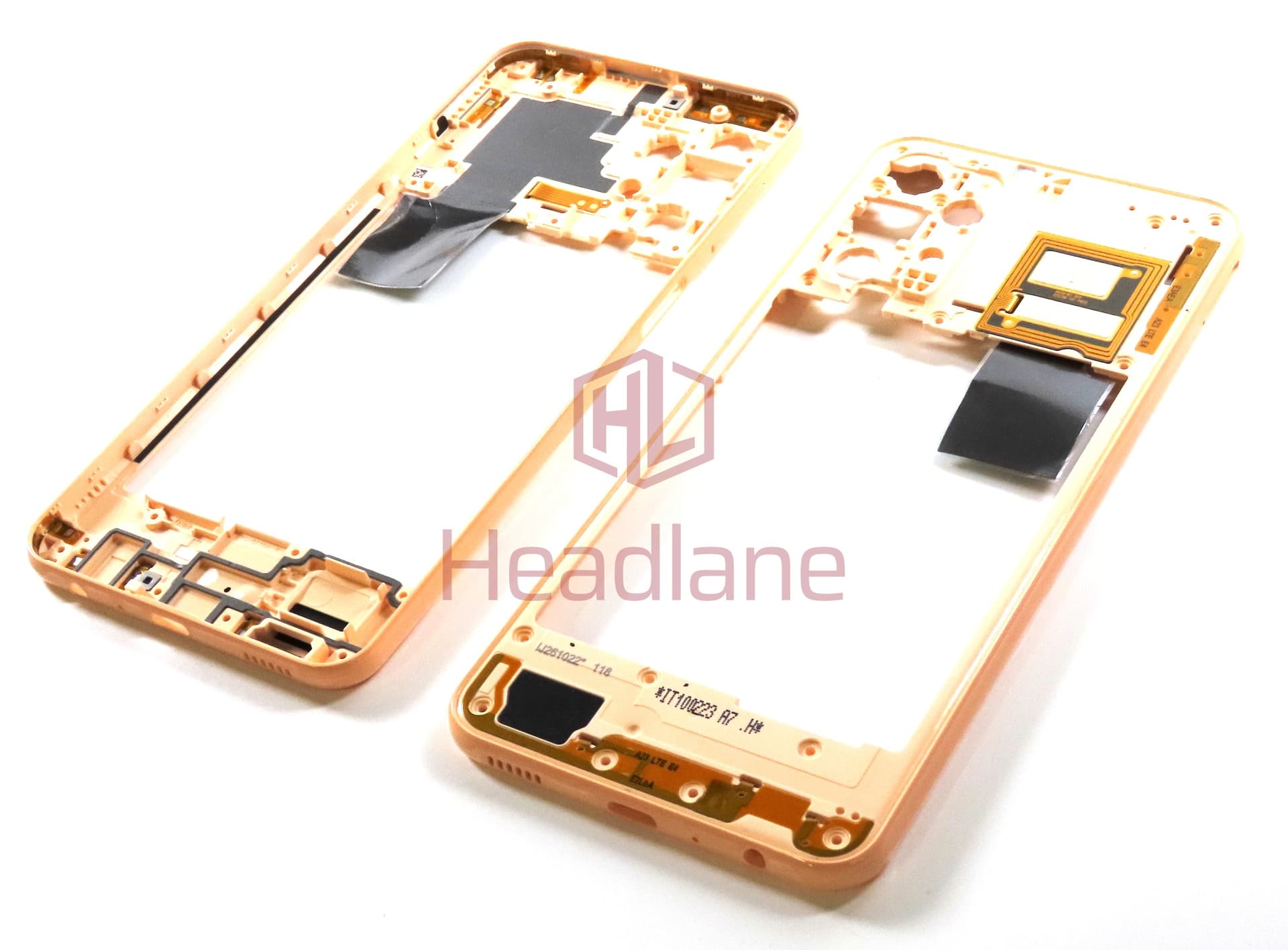 Samsung SM-A235 Galaxy A23 Middle Cover / Chassis - Orange - view 2