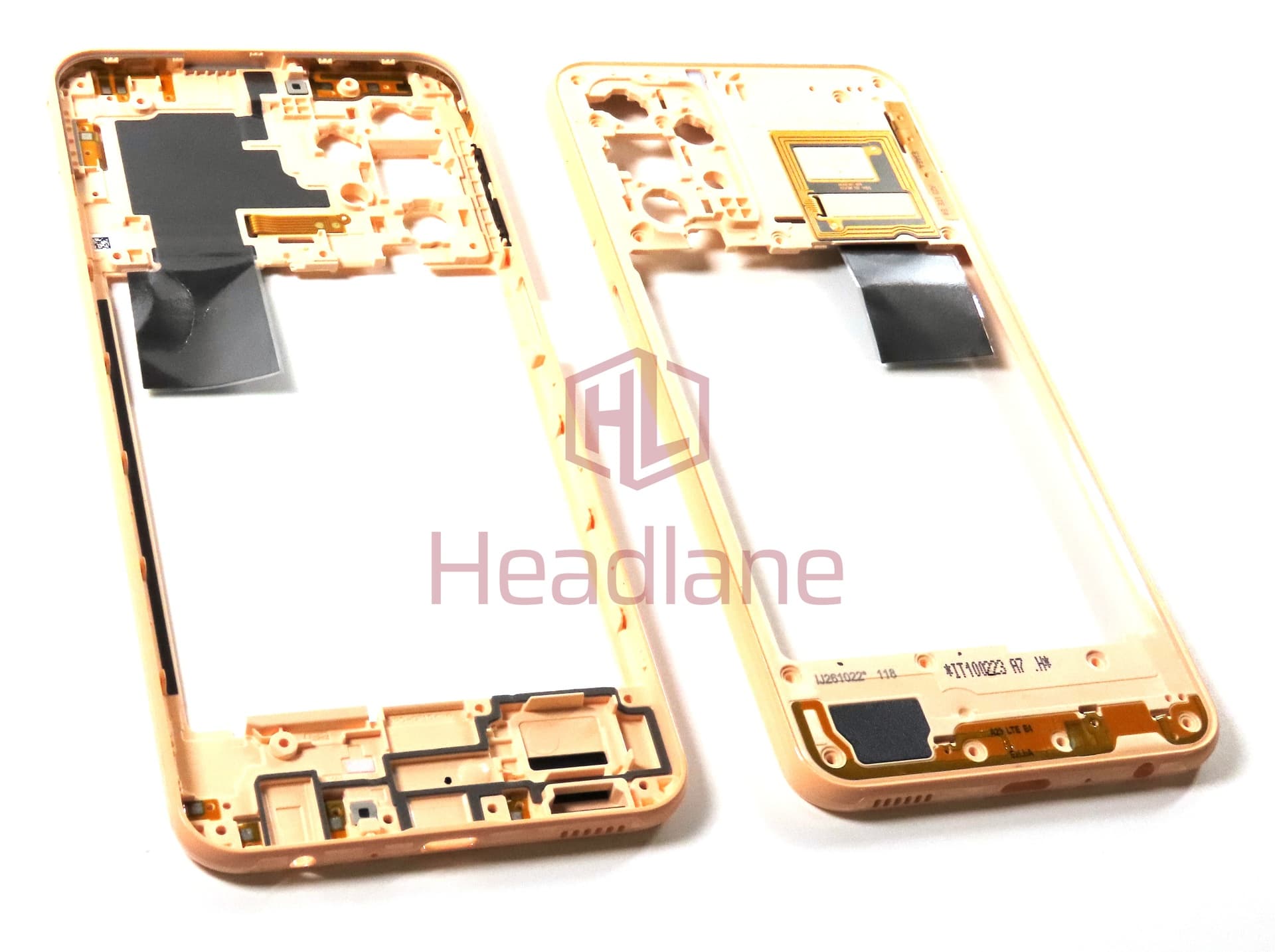 Samsung SM-A235 Galaxy A23 Middle Cover / Chassis - Orange - view 3