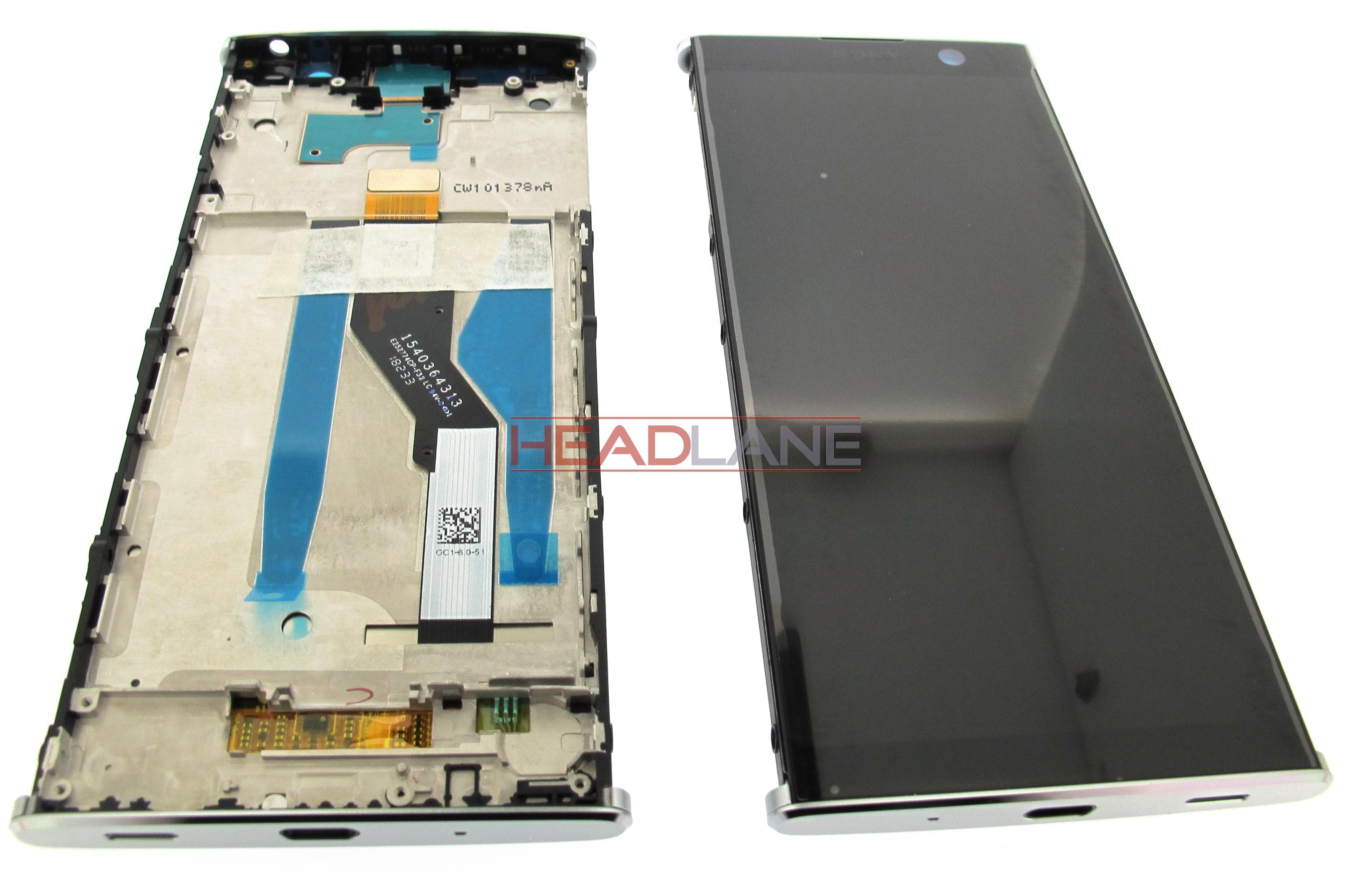 Sony H3413 H4493 Xperia XA2 Plus LCD Display / Screen + Touch / Digitizer - Silver - view 2