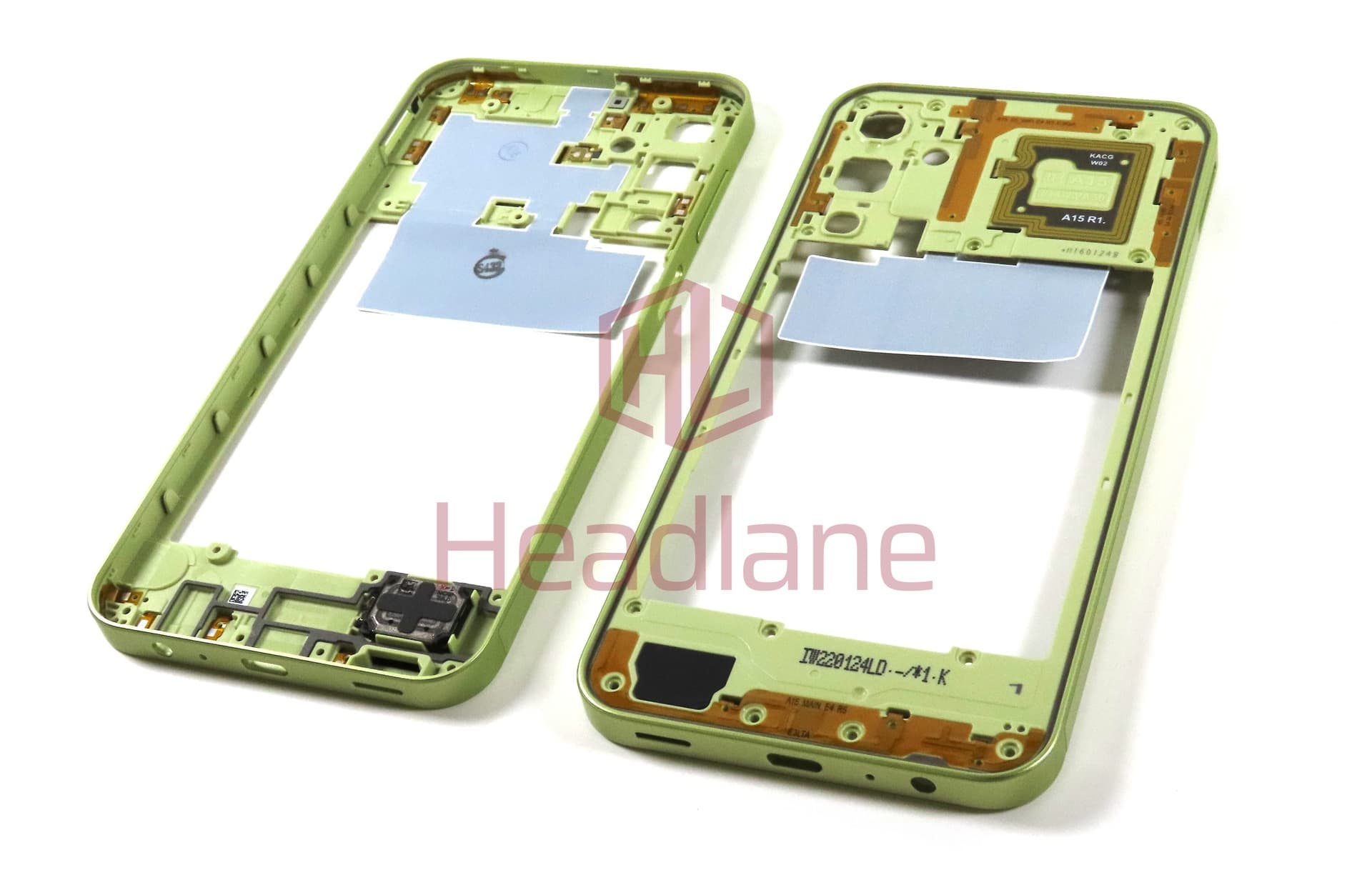 Samsung SM-A156 Galaxy A15 5G Middle Cover / Chassis - Yellow - view 2
