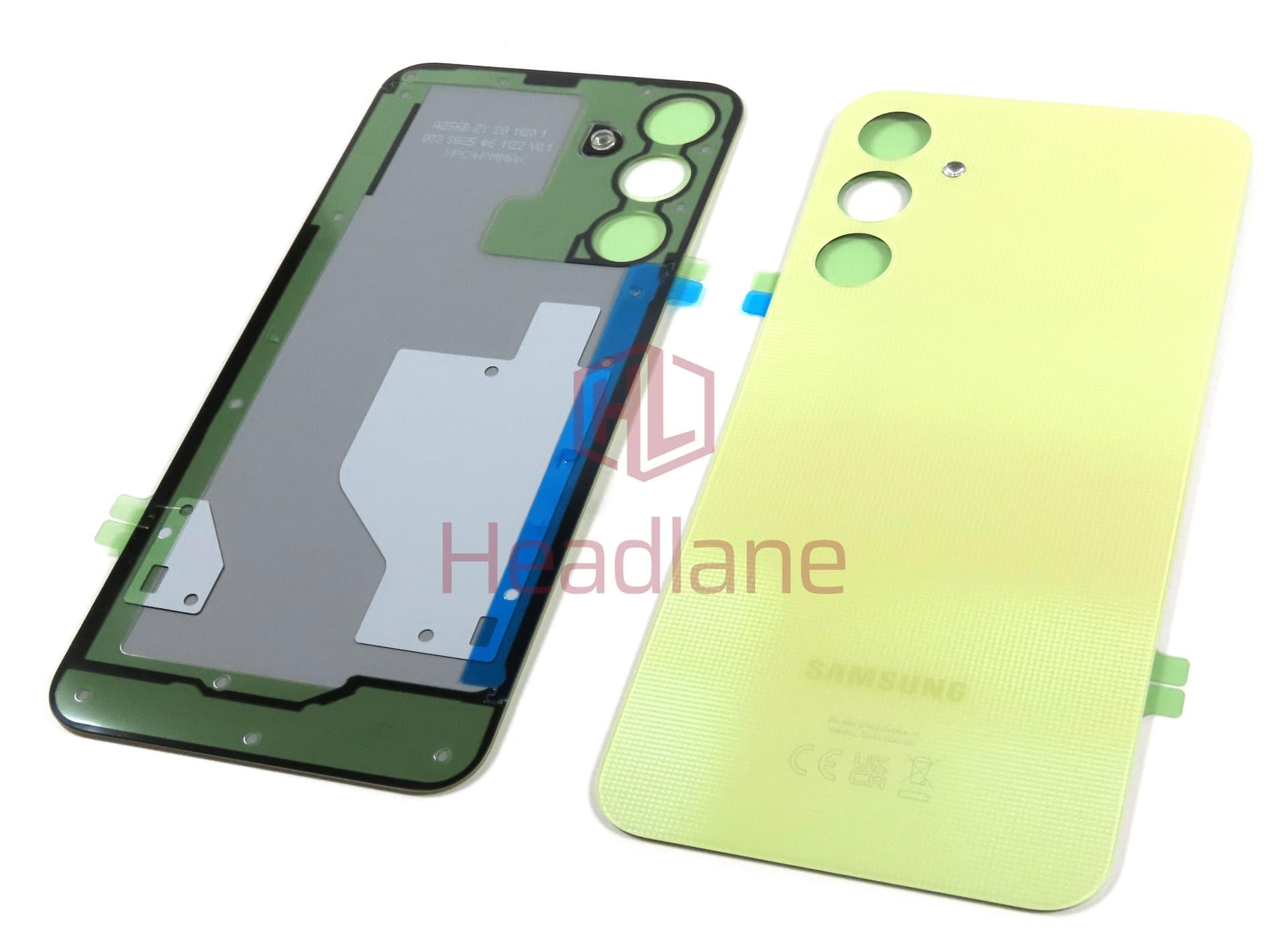 Samsung SM-A256 Galaxy A25 5G Back / Battery Cover - Yellow - view 2