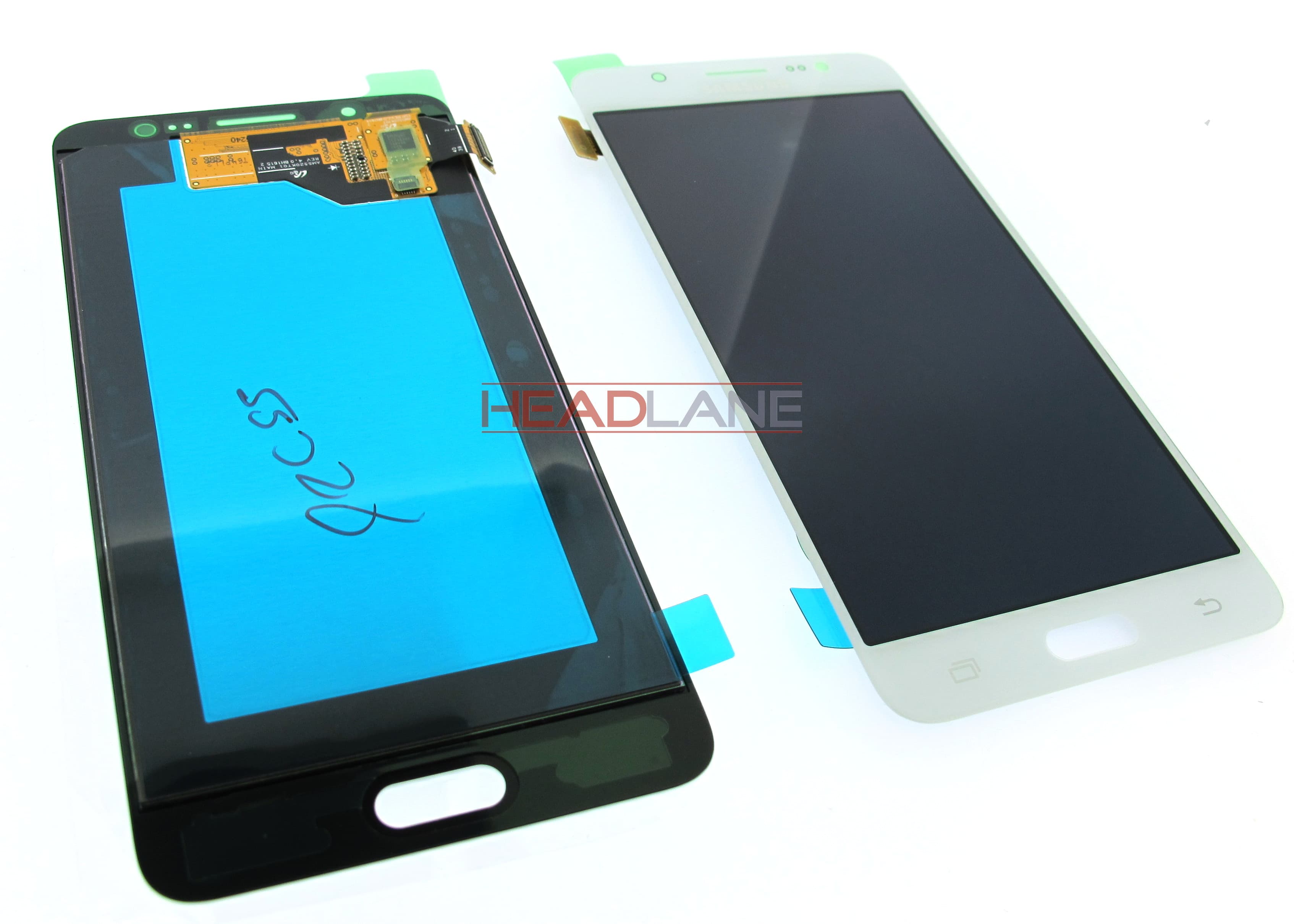 Samsung SM-J510 Galaxy J5 (2016) LCD Display / Screen + Touch - White - view 2