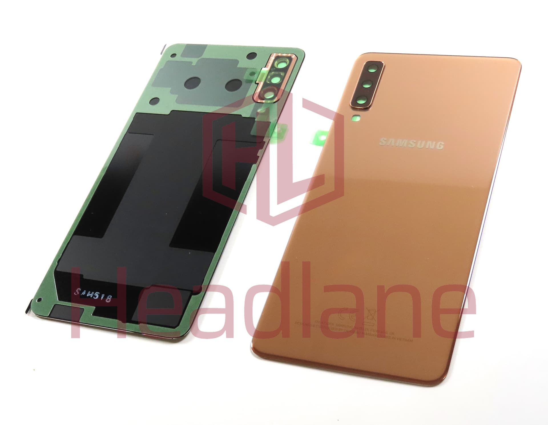 Samsung SM-A750 Galaxy A7 (2018) Back / Battery Cover - Gold - view 2