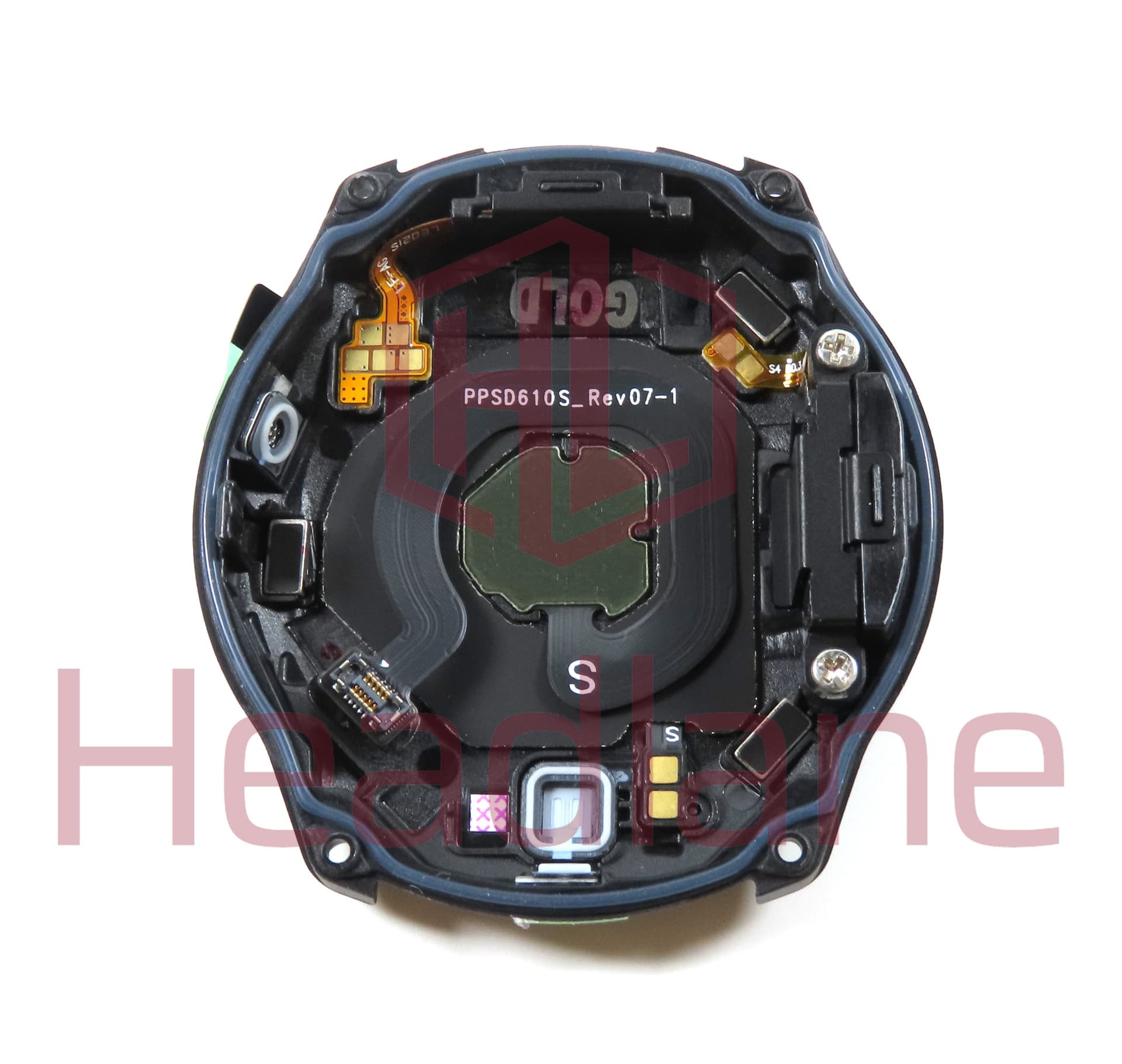 Samsung SM-R810 Galaxy Watch 42mm (BT) Back / Battery Cover - Gold - view 2