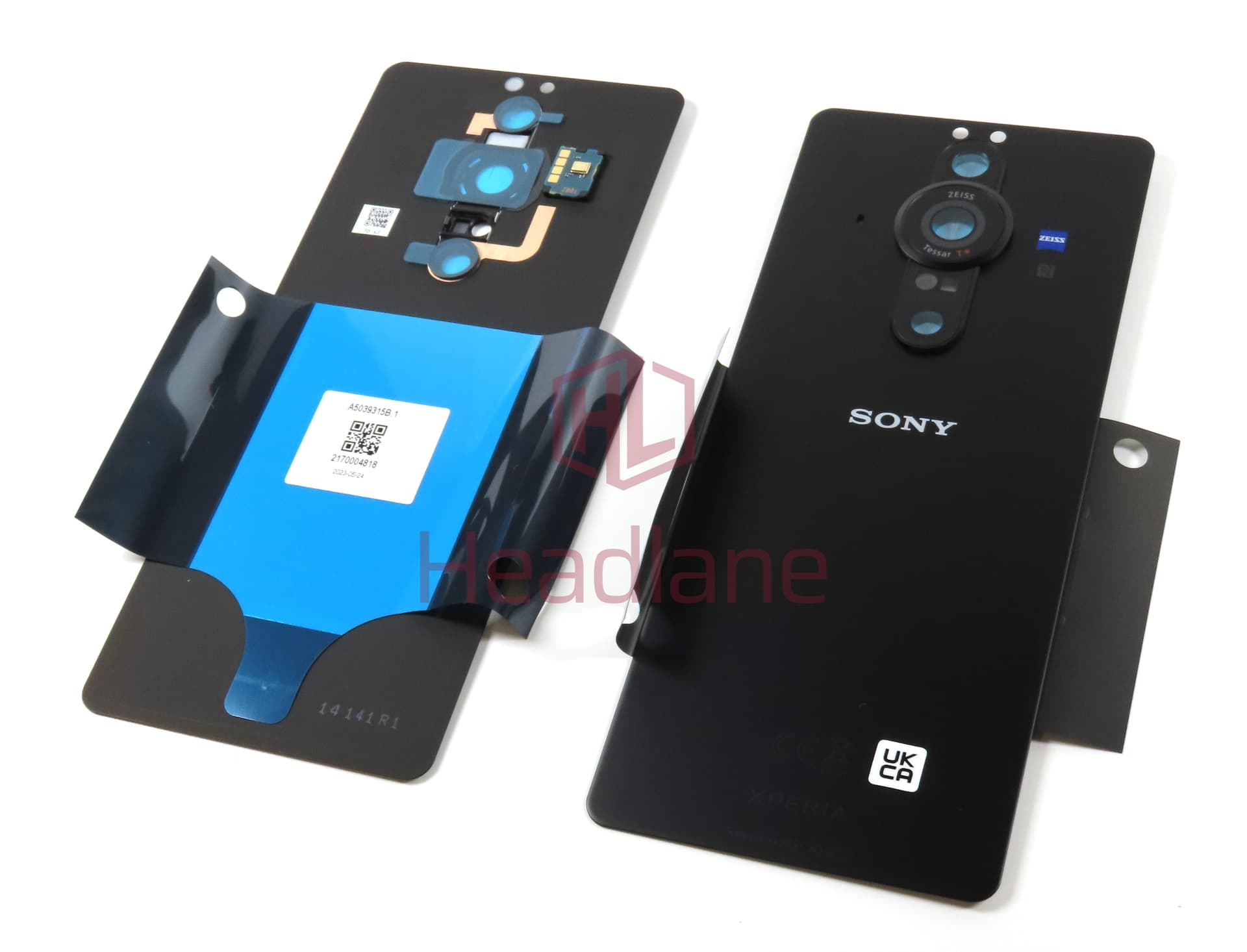 Sony XQ-BE52 Xperia PRO-I Back / Battery Cover - Black - view 2