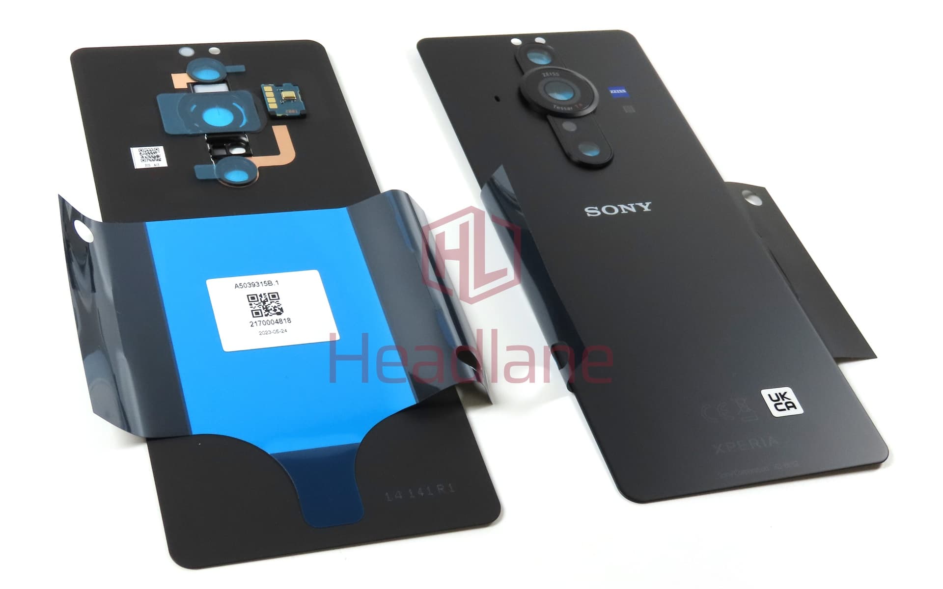 Sony XQ-BE52 Xperia PRO-I Back / Battery Cover - Black - view 3