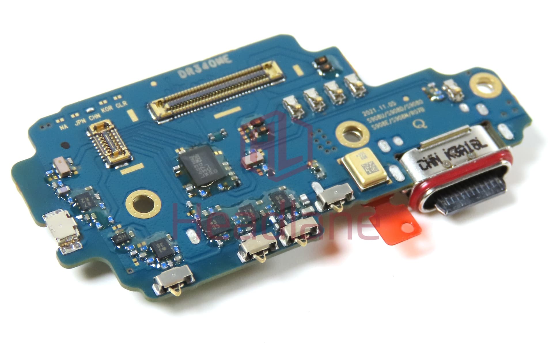 Samsung SM-S9080 Galaxy S22 Ultra Charging Port Flex / SIM Card Reader (China Version) - view 2