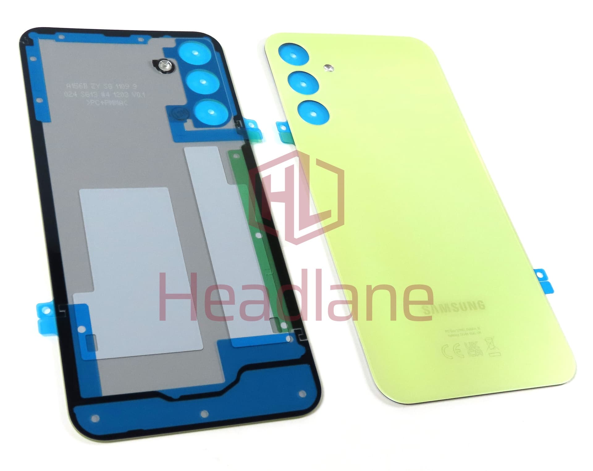 Samsung SM-A156 Galaxy A15 5G Back / Battery Cover - Yellow - view 3