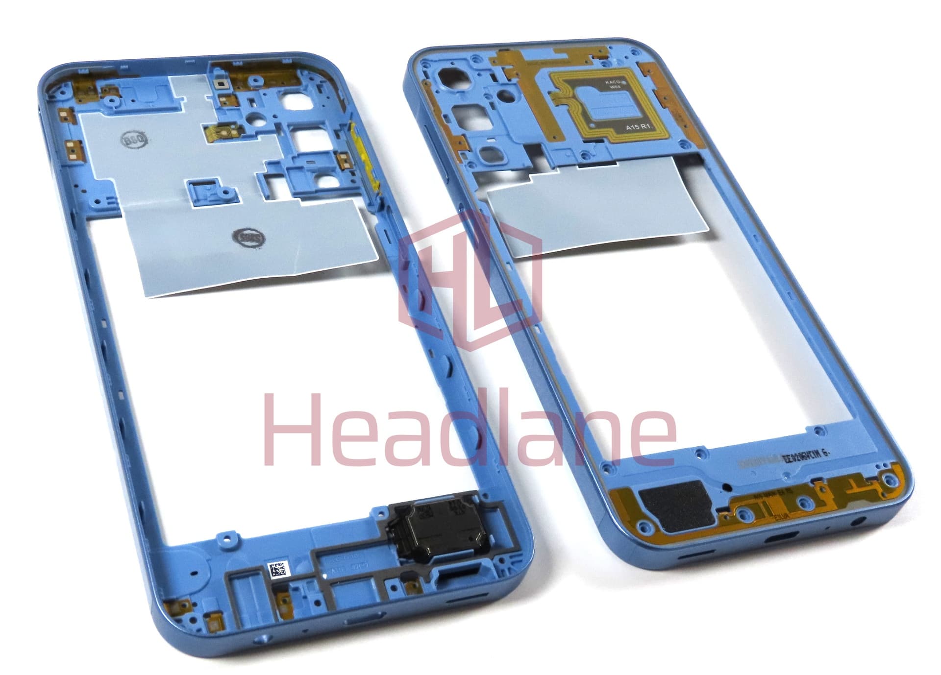Samsung SM-A156 Galaxy A15 5G Middle Cover / Chassis - Blue - view 3