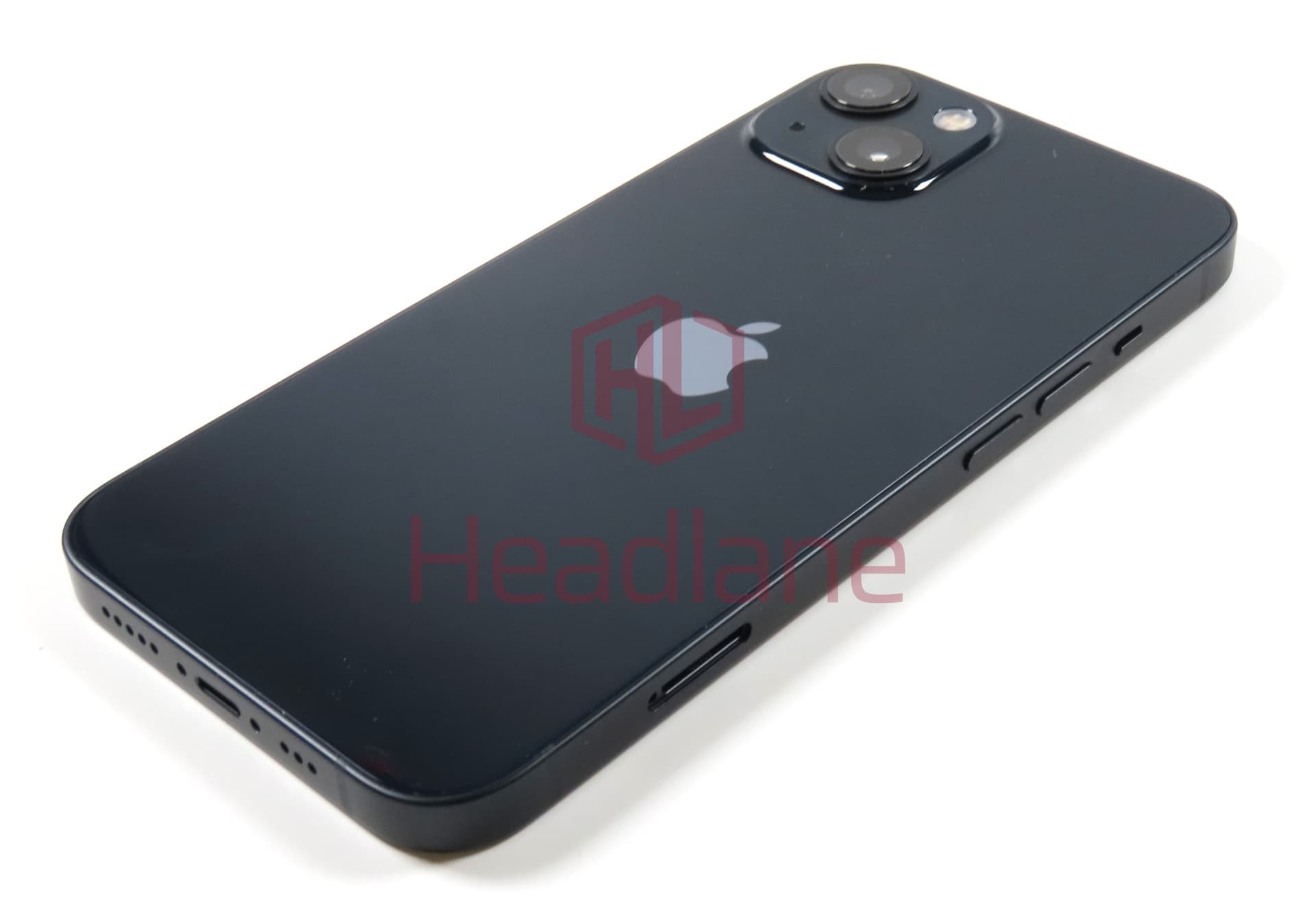 iPhone 13 Back / Battery Cover + Small Parts - Black (Pulled - New) - view 2