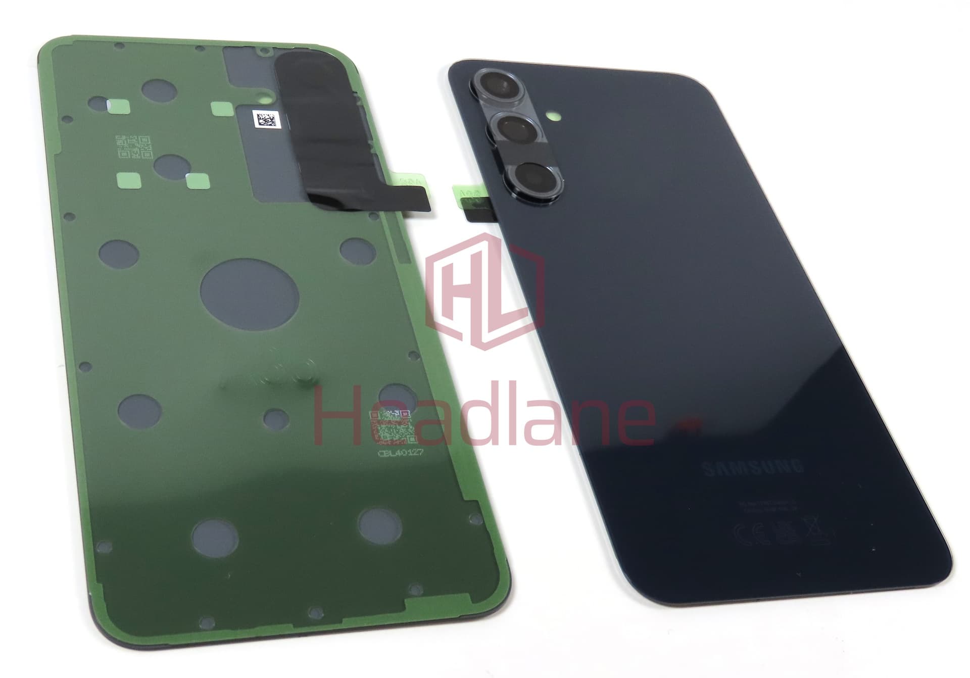 Samsung SM-A356 Galaxy A35 5G Back / Battery Cover - Black (Awesome Navy) - view 2