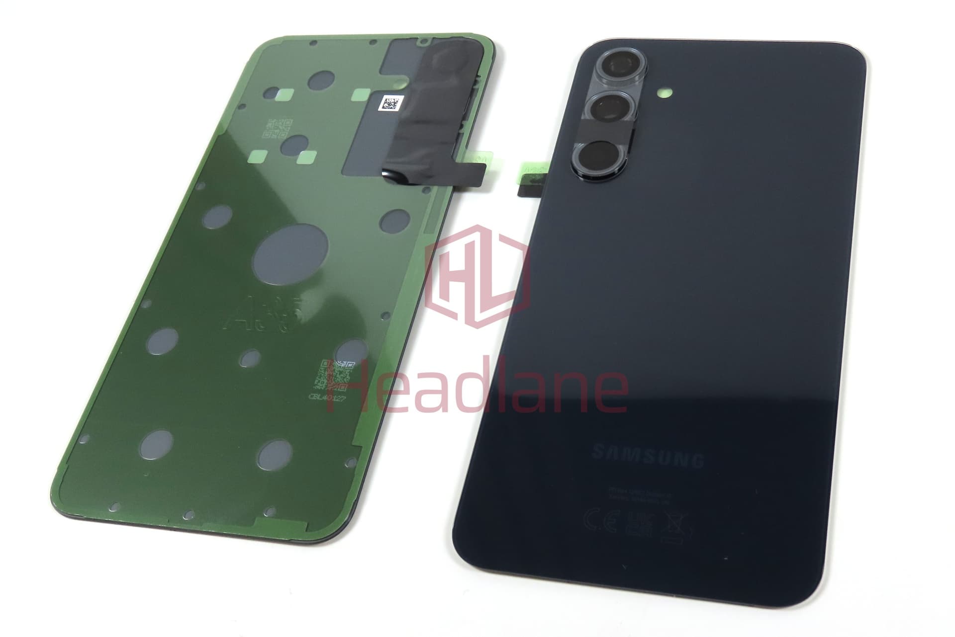 Samsung SM-A356 Galaxy A35 5G Back / Battery Cover - Black (Awesome Navy) - view 3