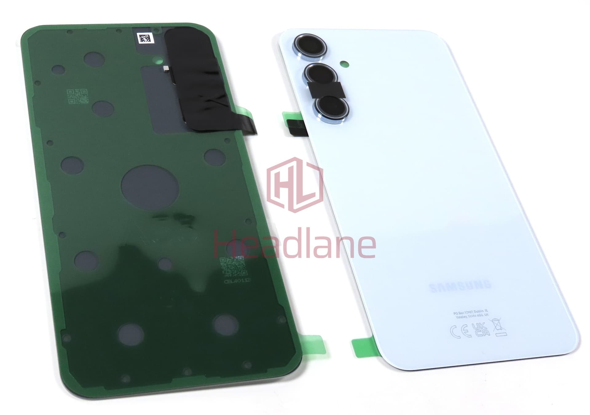 Samsung SM-A556 Galaxy A55 5G Back / Battery Cover - Blue (Awesome Iceblue) - view 2