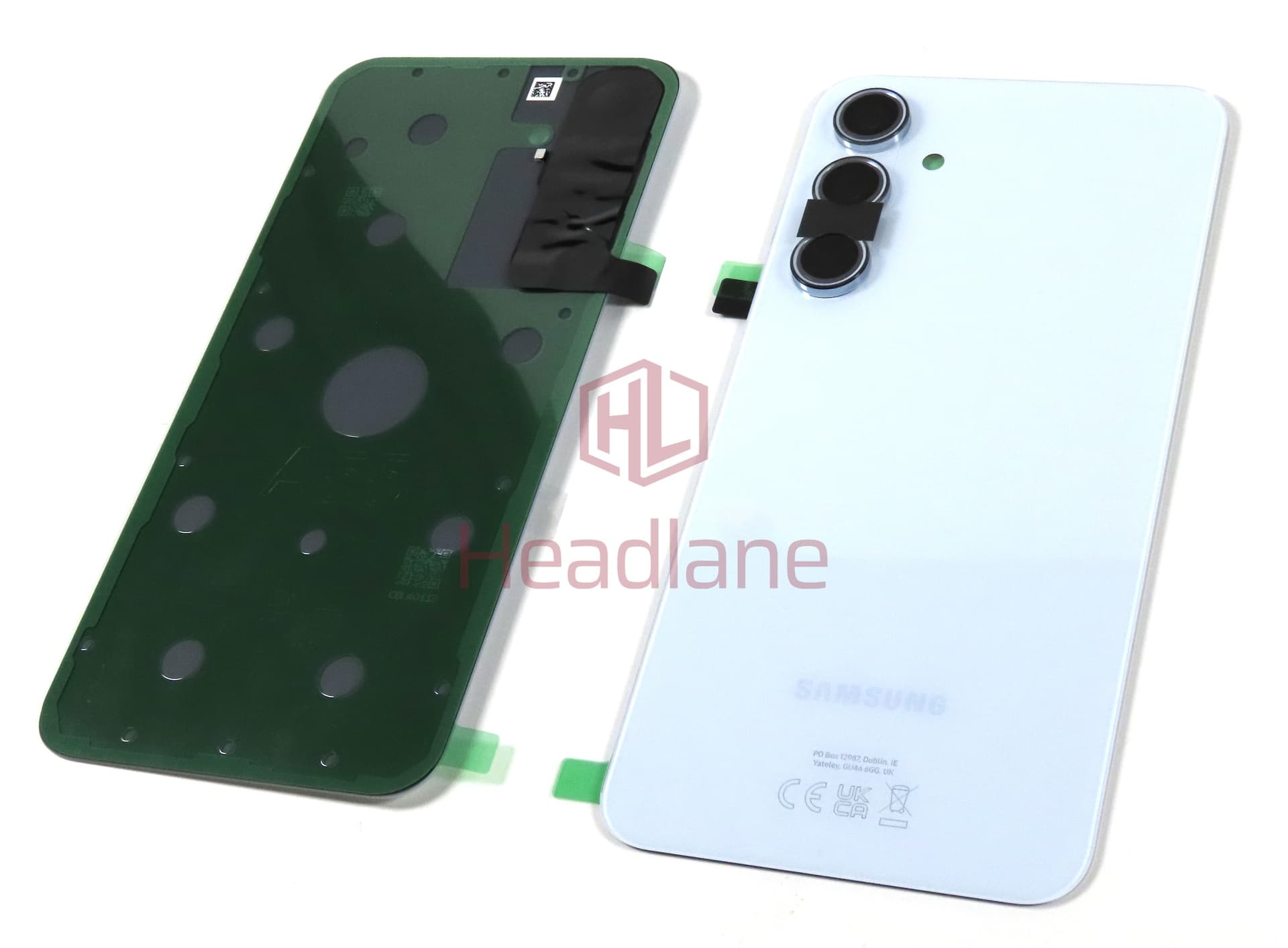 Samsung SM-A556 Galaxy A55 5G Back / Battery Cover - Blue (Awesome Iceblue) - view 3