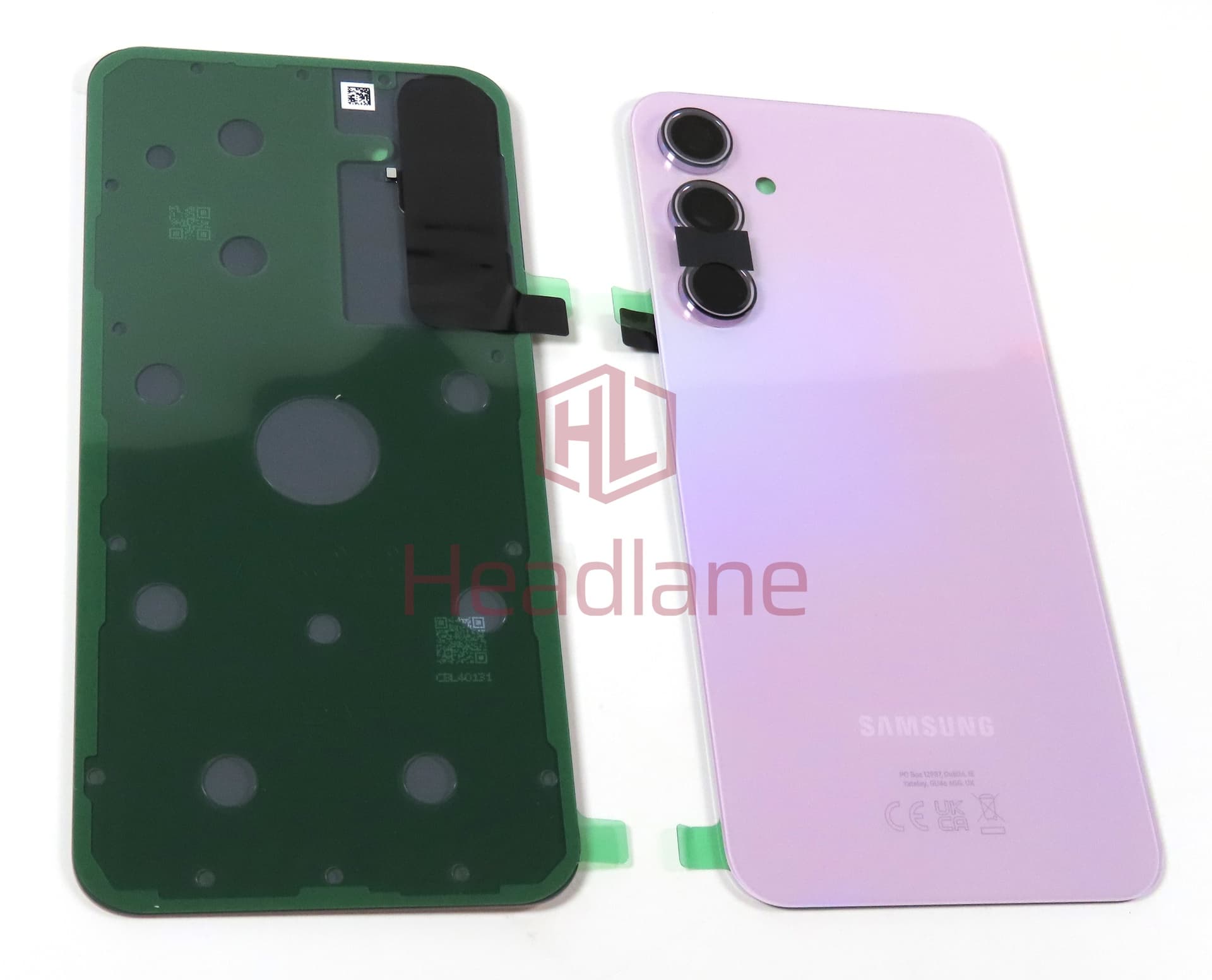 Samsung SM-A556 Galaxy A55 5G Back / Battery Cover - Purple (Awesome Lilac) - view 3