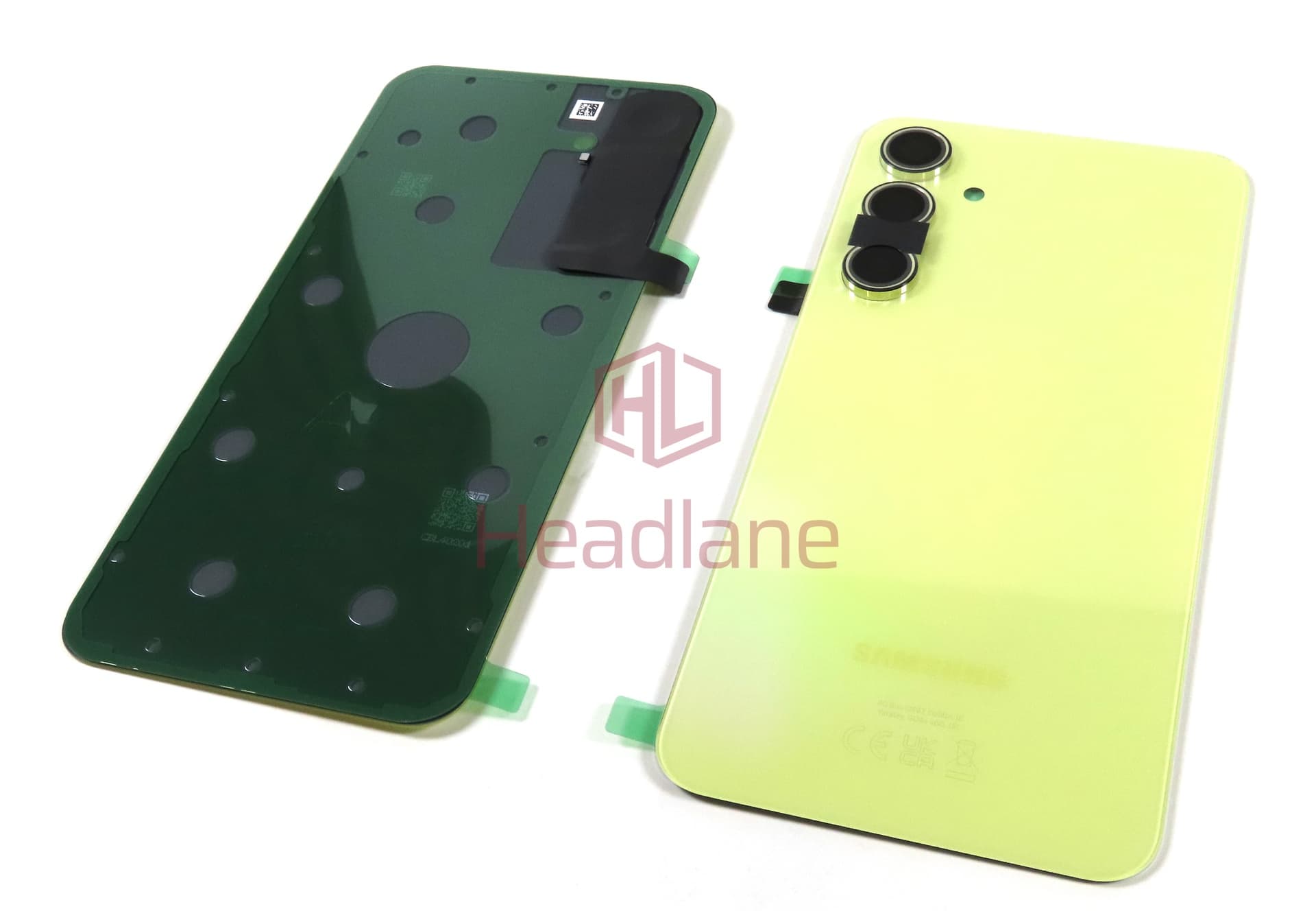 Samsung SM-A556 Galaxy A55 5G Back / Battery Cover - Yellow (Awesome Lemon) - view 2