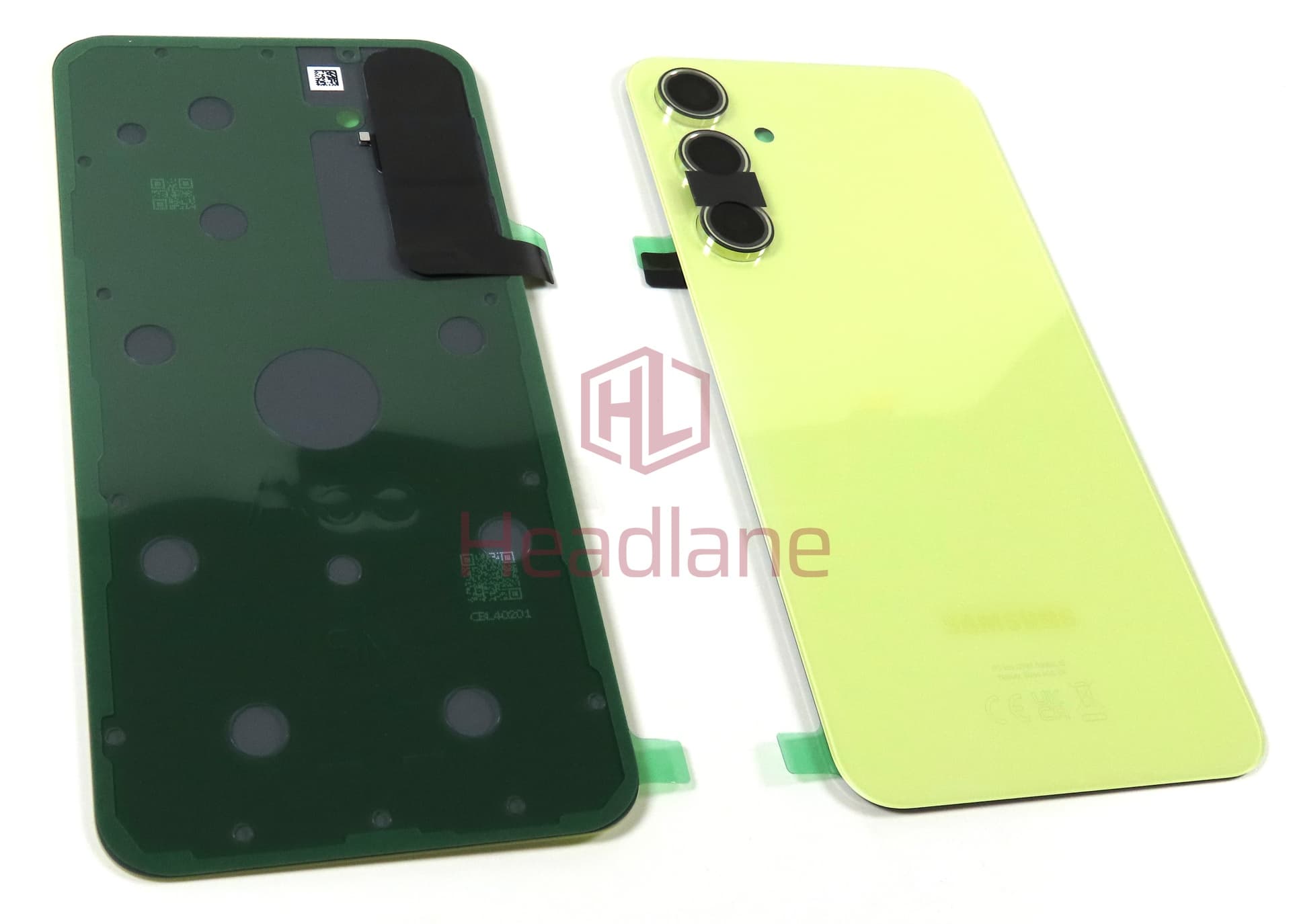 Samsung SM-A556 Galaxy A55 5G Back / Battery Cover - Yellow (Awesome Lemon) - view 3