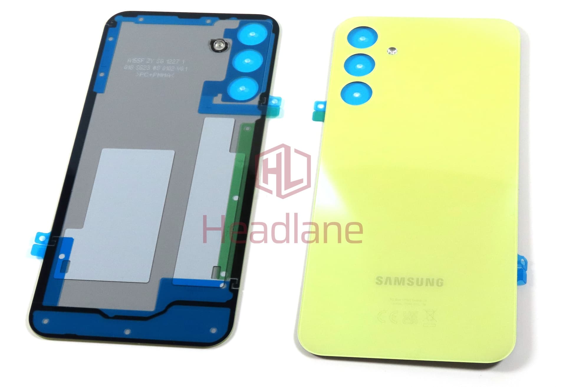 Samsung SM-A155 Galaxy A15 4G Back / Battery Cover - Yellow - view 3