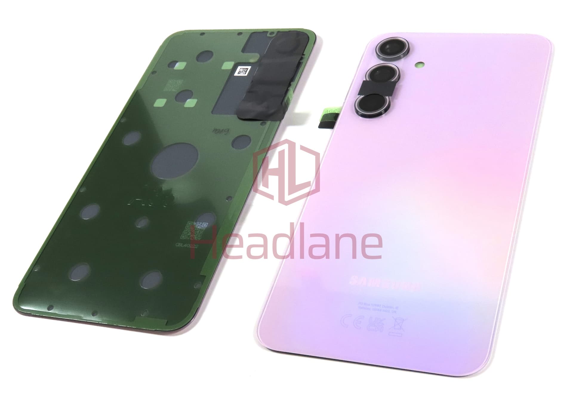 Samsung SM-A356 Galaxy A35 5G Back / Battery Cover - Pink (Awesome Lilac) - view 2