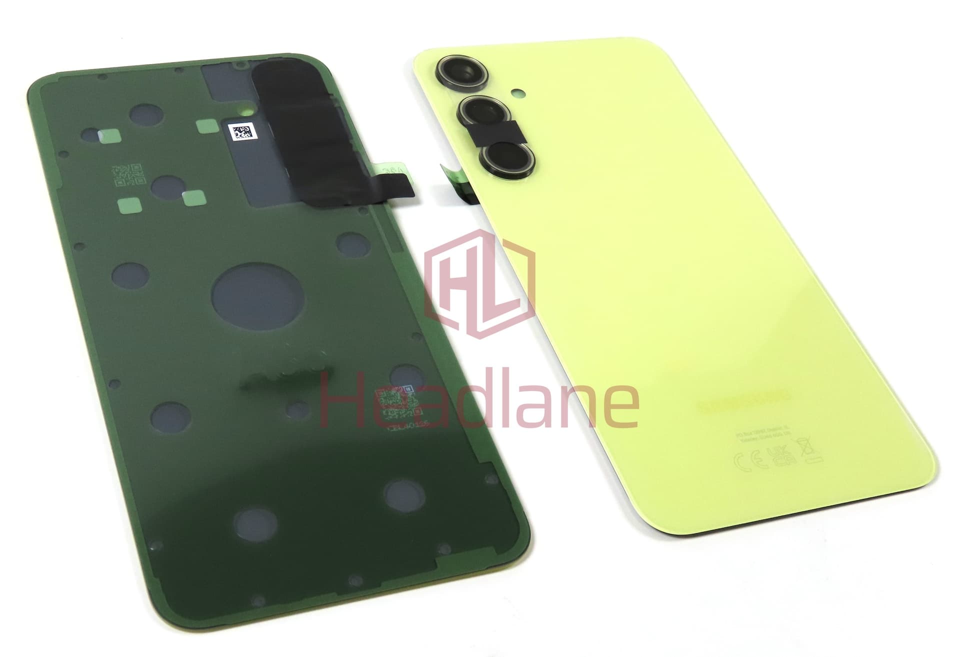 Samsung SM-A356 Galaxy A35 5G Back / Battery Cover - Yellow (Awesome Lemon) - view 2