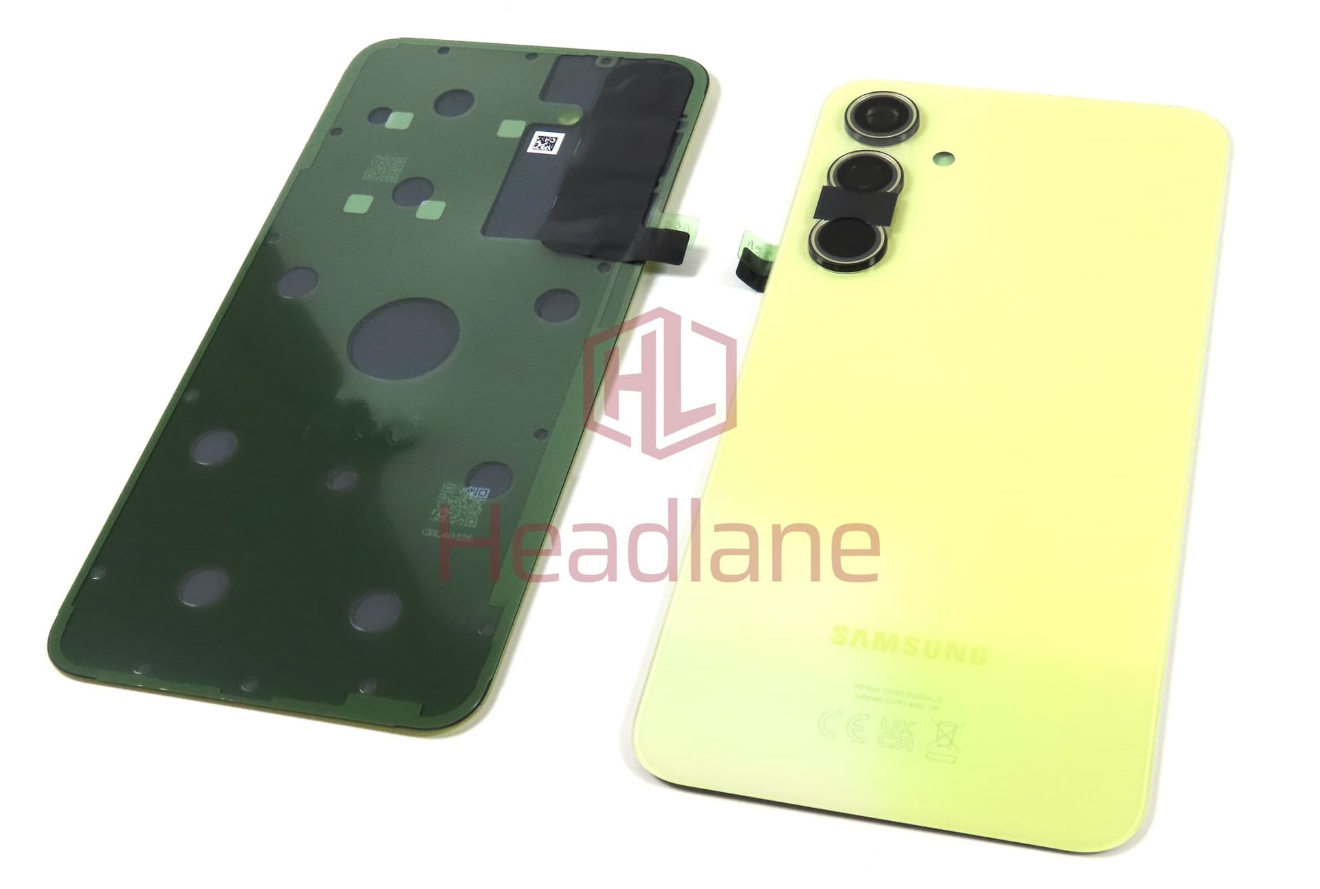 Samsung SM-A356 Galaxy A35 5G Back / Battery Cover - Yellow (Awesome Lemon) - view 3