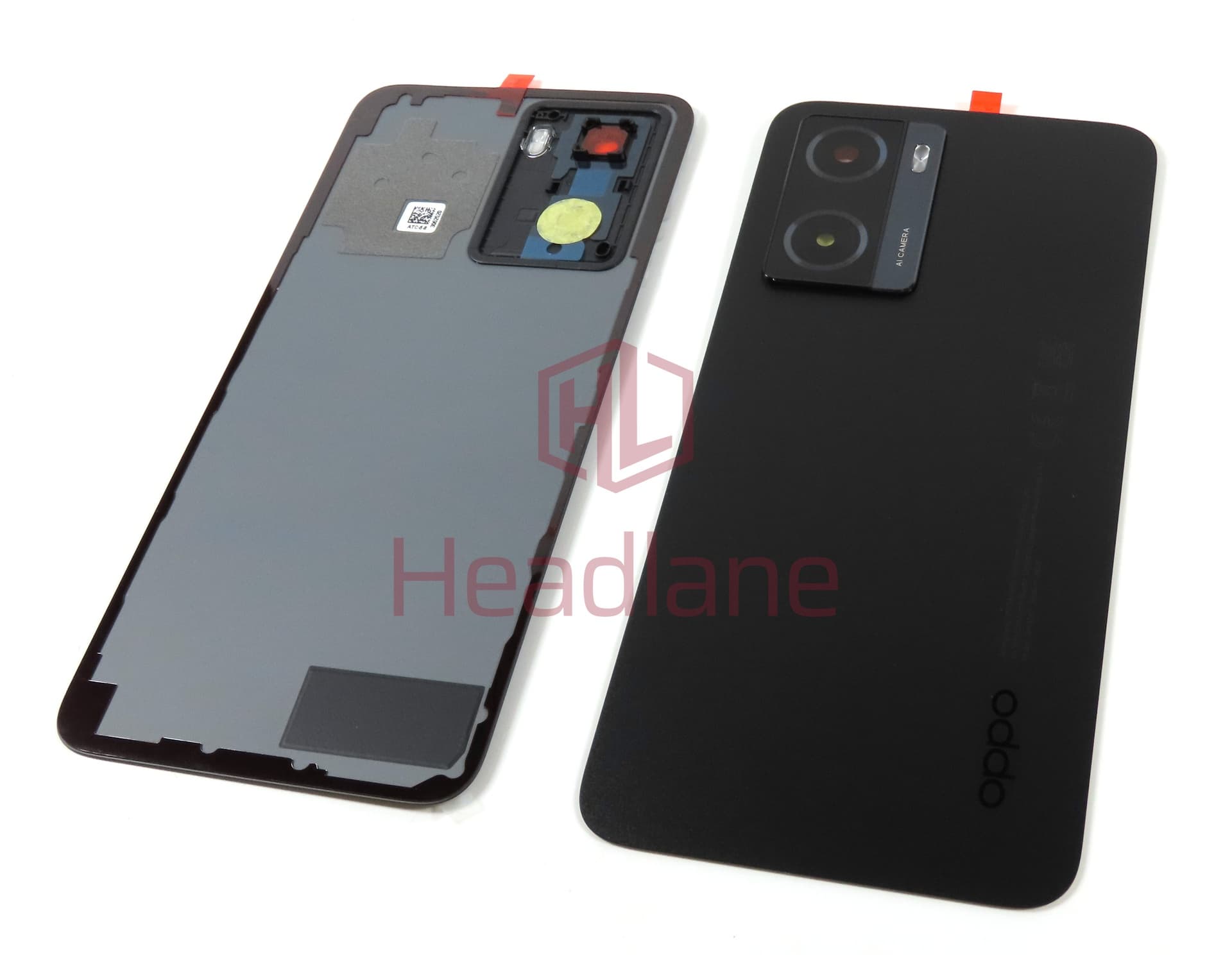 Oppo CPH2387 A57 4G Back / Battery Cover - Black - view 2