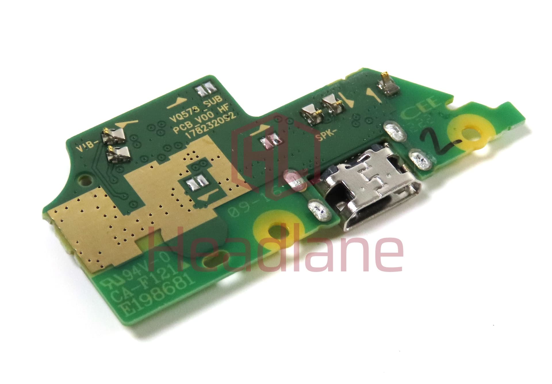 Nokia TA-1468 TA-1454 C2 2nd Edition Charging Port Flex - view 2