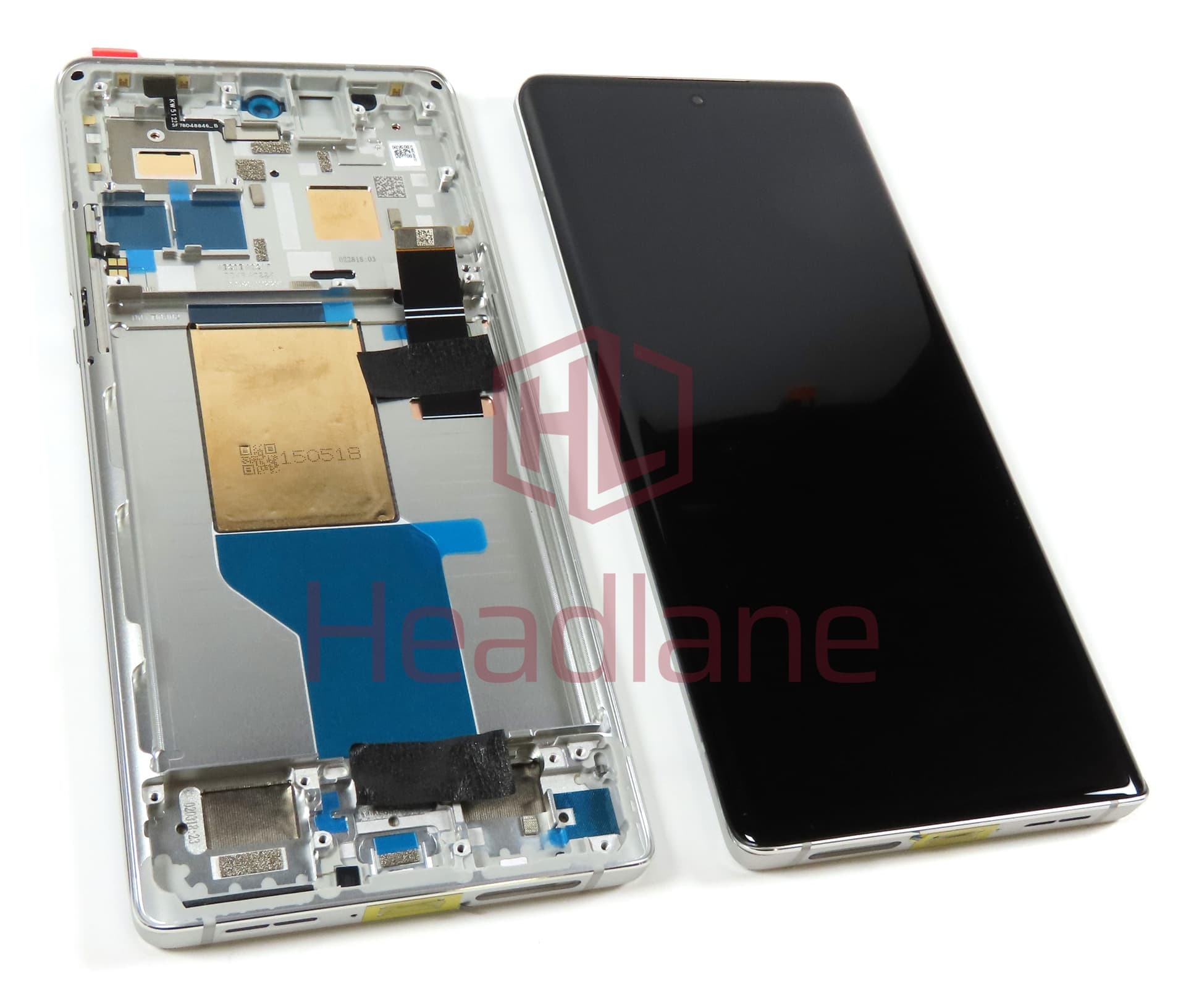 Motorola XT2241 Edge 30 Ultra LCD Display / Screen + Touch - White - view 2