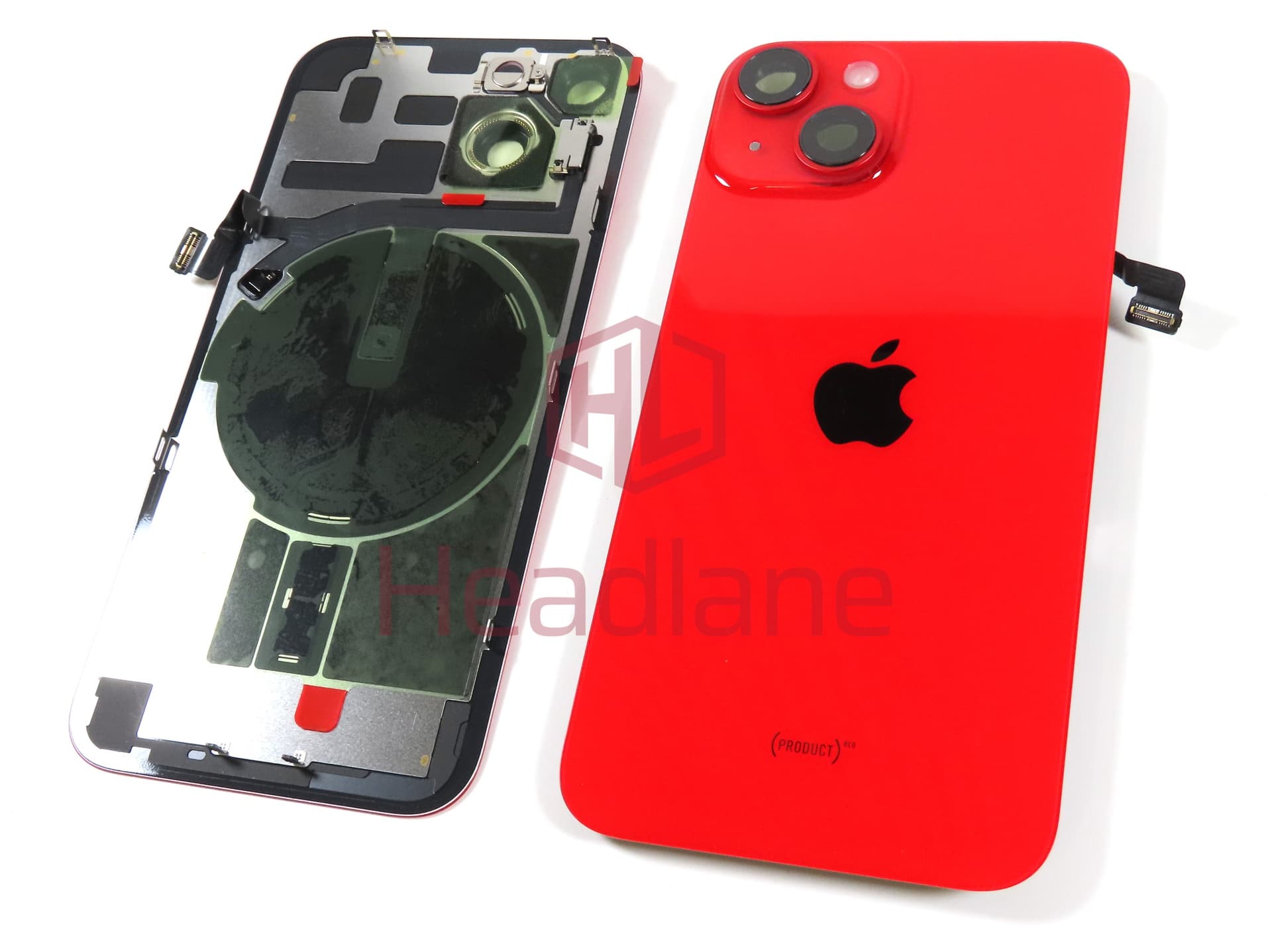 Apple iPhone 14 Back / Battery Cover - Red (Service Pack) - view 2