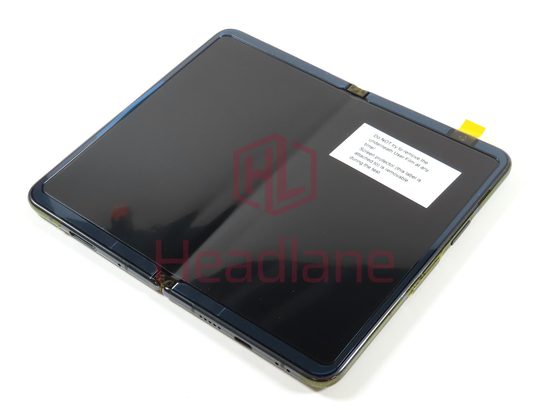 Google Pixel Fold Inner LCD Display / Screen + Touch - Obsidian / Black - view 3