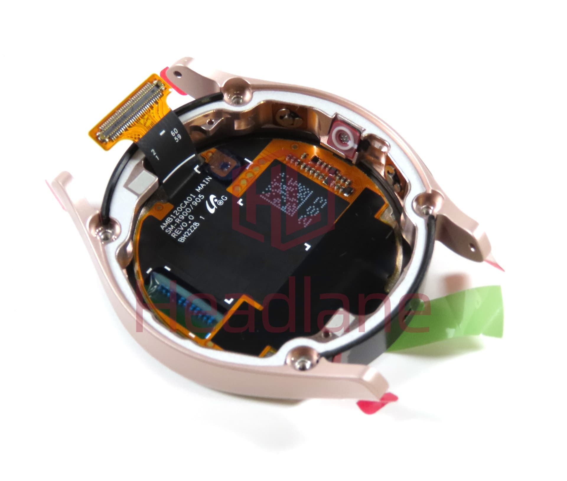 Samsung SM-R900 Galaxy Watch5 40mm (BT) LCD Display / Screen + Touch - Pink Gold - view 2