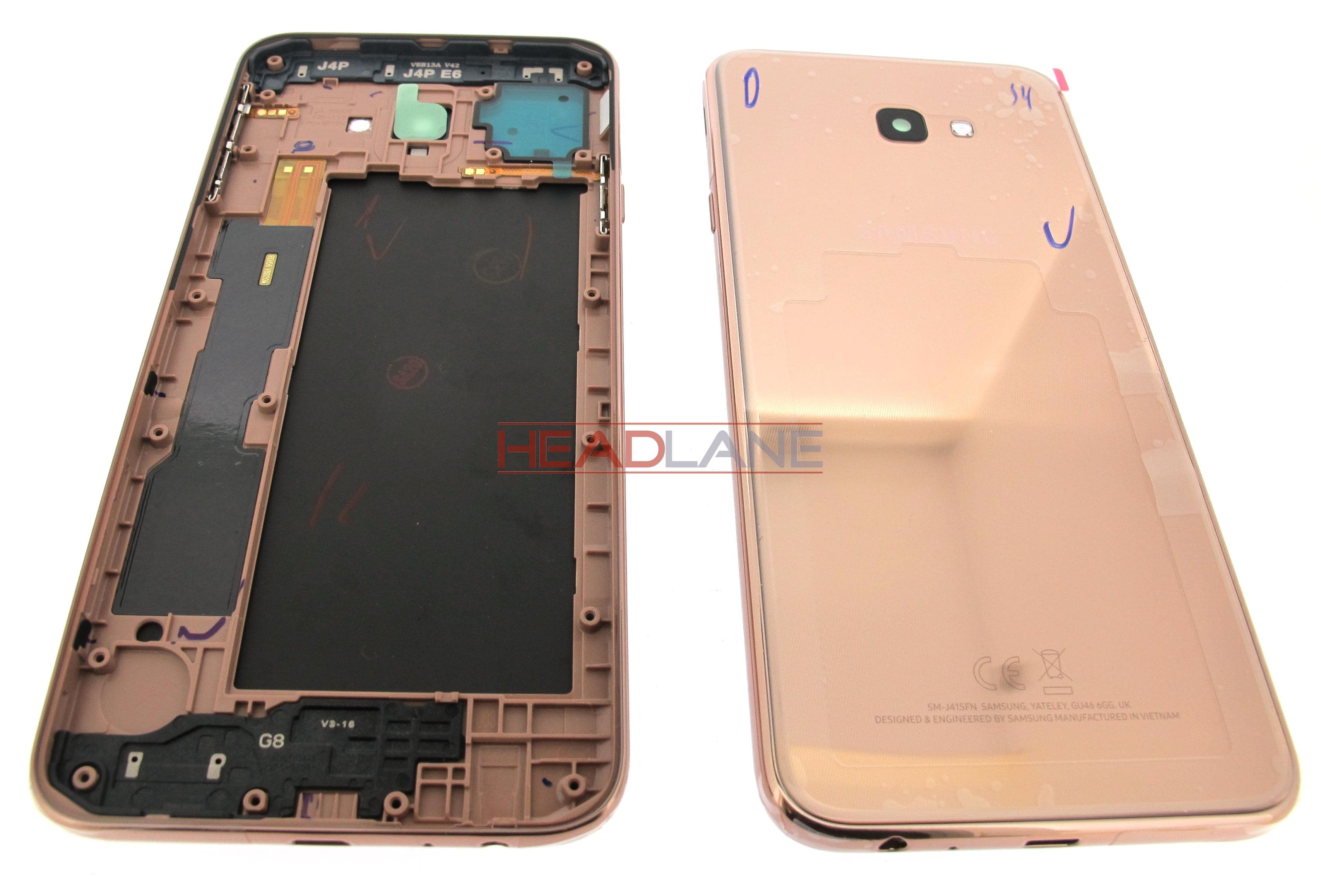 Samsung SM-J415 Galaxy J4+ (2018) Battery / Back Cover - Gold - view 2