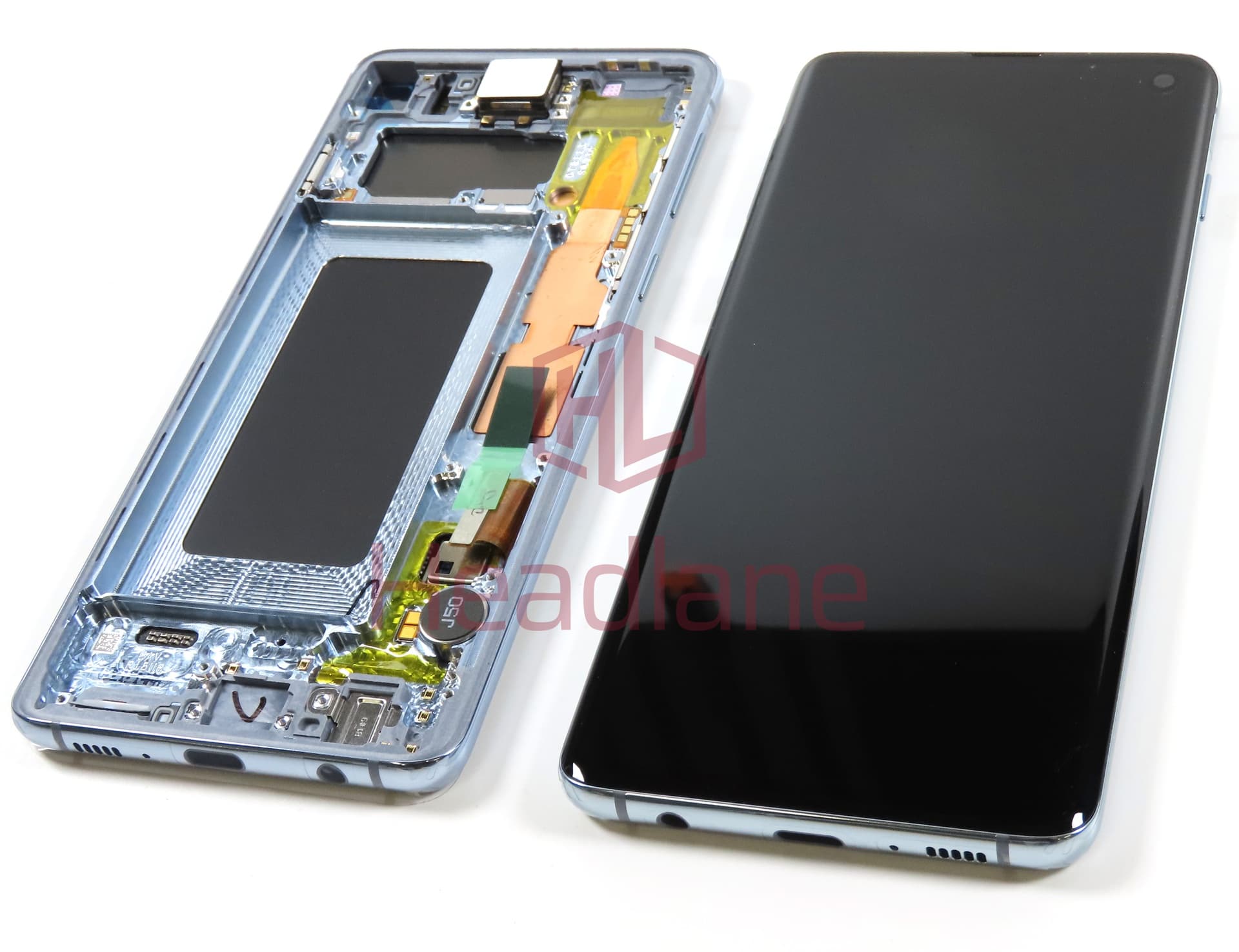 Samsung SM-G973 Galaxy S10 LCD Display / Screen + Touch - Prism Blue (No Box) - view 3