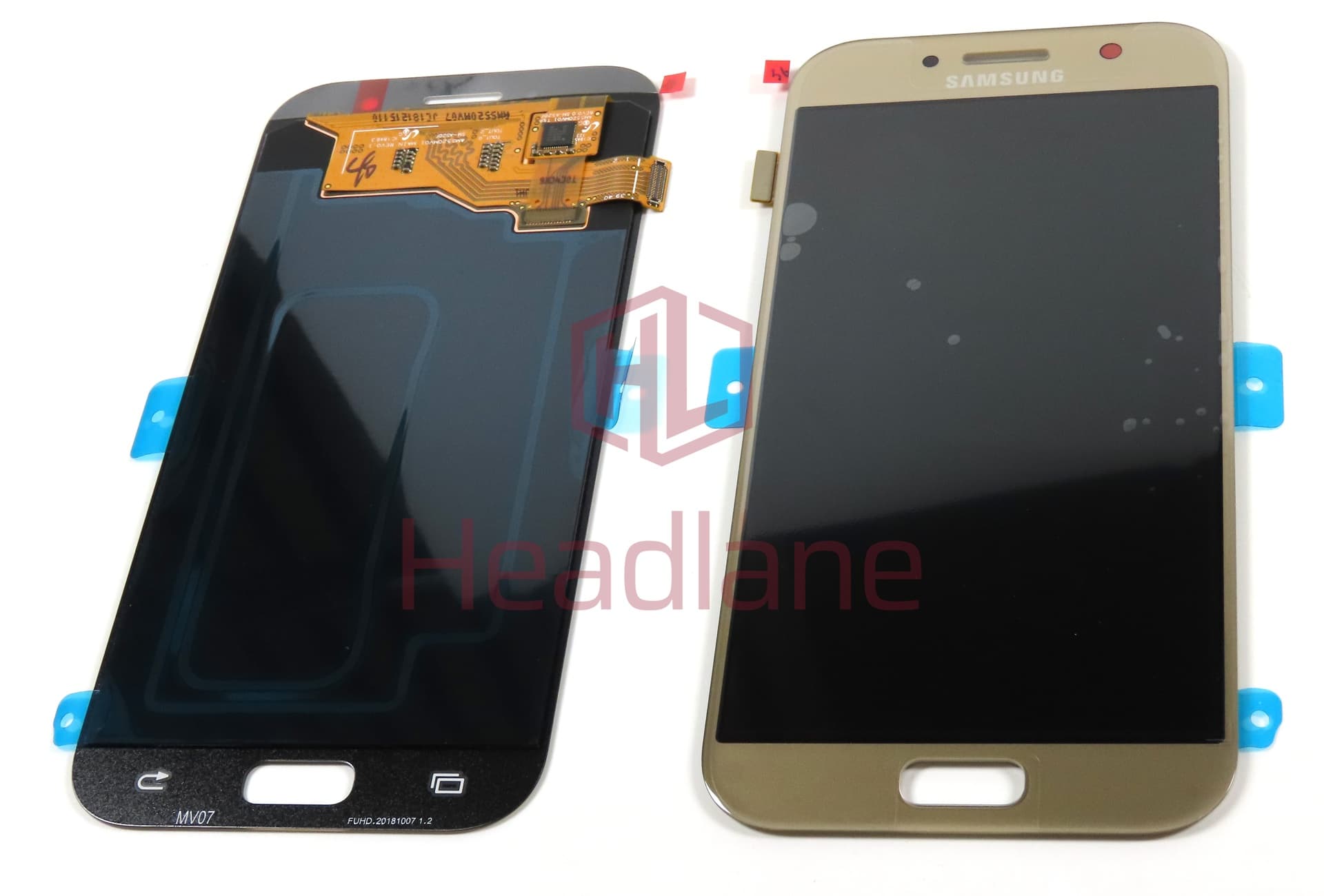 Samsung SM-A520 Galaxy A5 (2017) LCD Display / Screen + Touch - Gold (No Box) - view 3