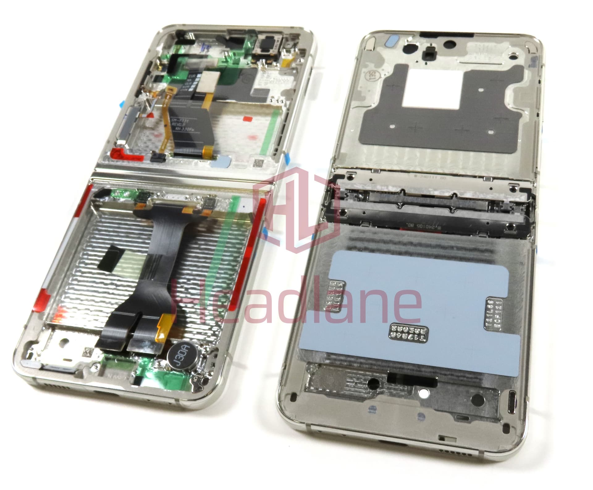 Samsung SM-F731 Galaxy Z Flip5 5G LCD Display Frame - Cream - view 2