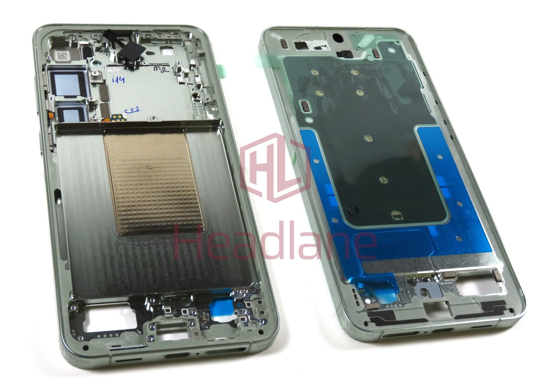 Samsung SM-S926 Galaxy S24+ / Plus Display Frame / Chassis - Jade Green - view 2