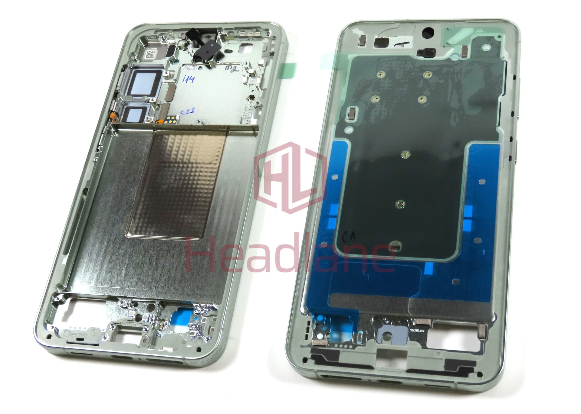 Samsung SM-S926 Galaxy S24+ / Plus Display Frame / Chassis - Jade Green - view 3