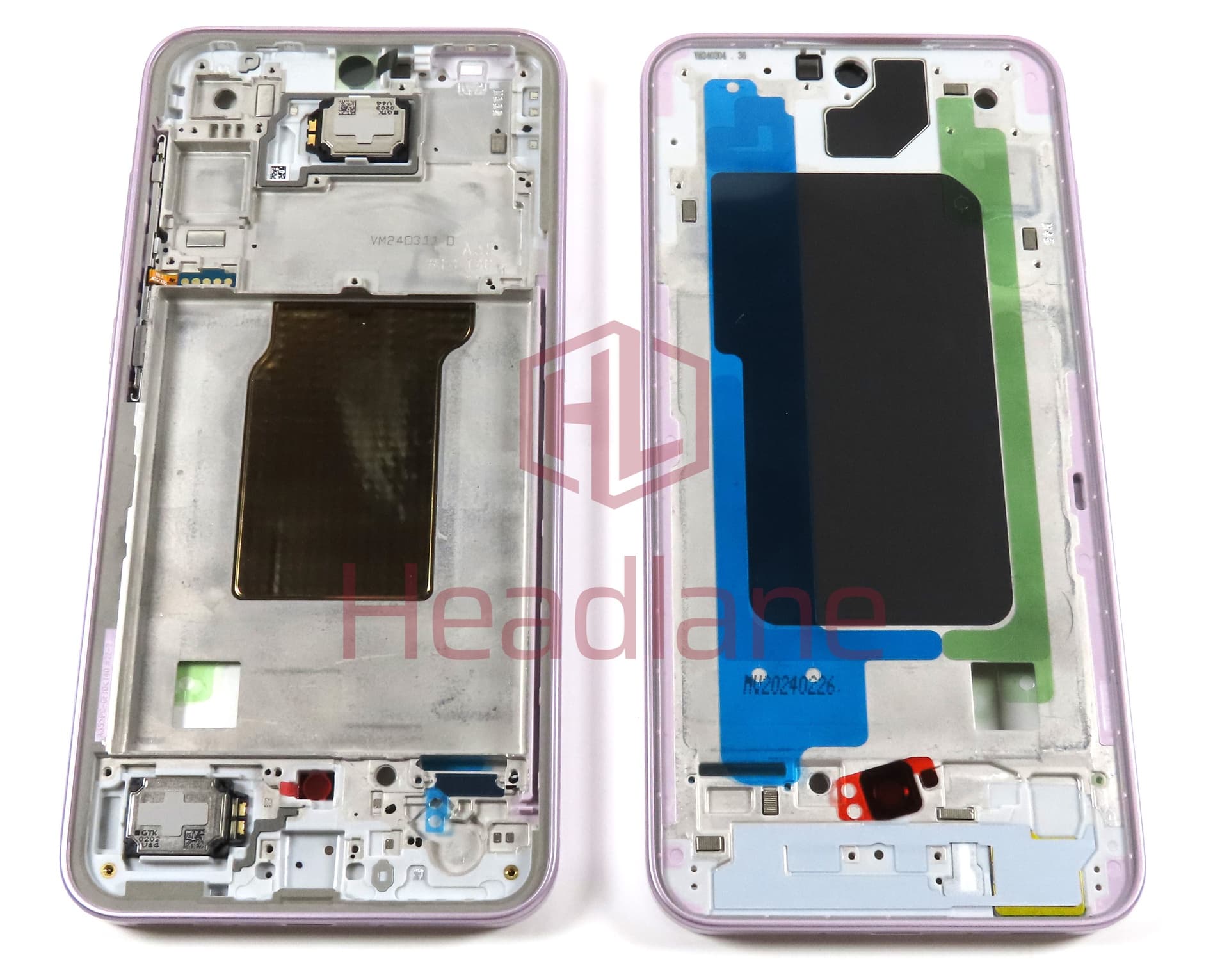 Samsung SM-A356 Galaxy A35 5G Display Frame - Pink (Awesome Lilac) - view 2