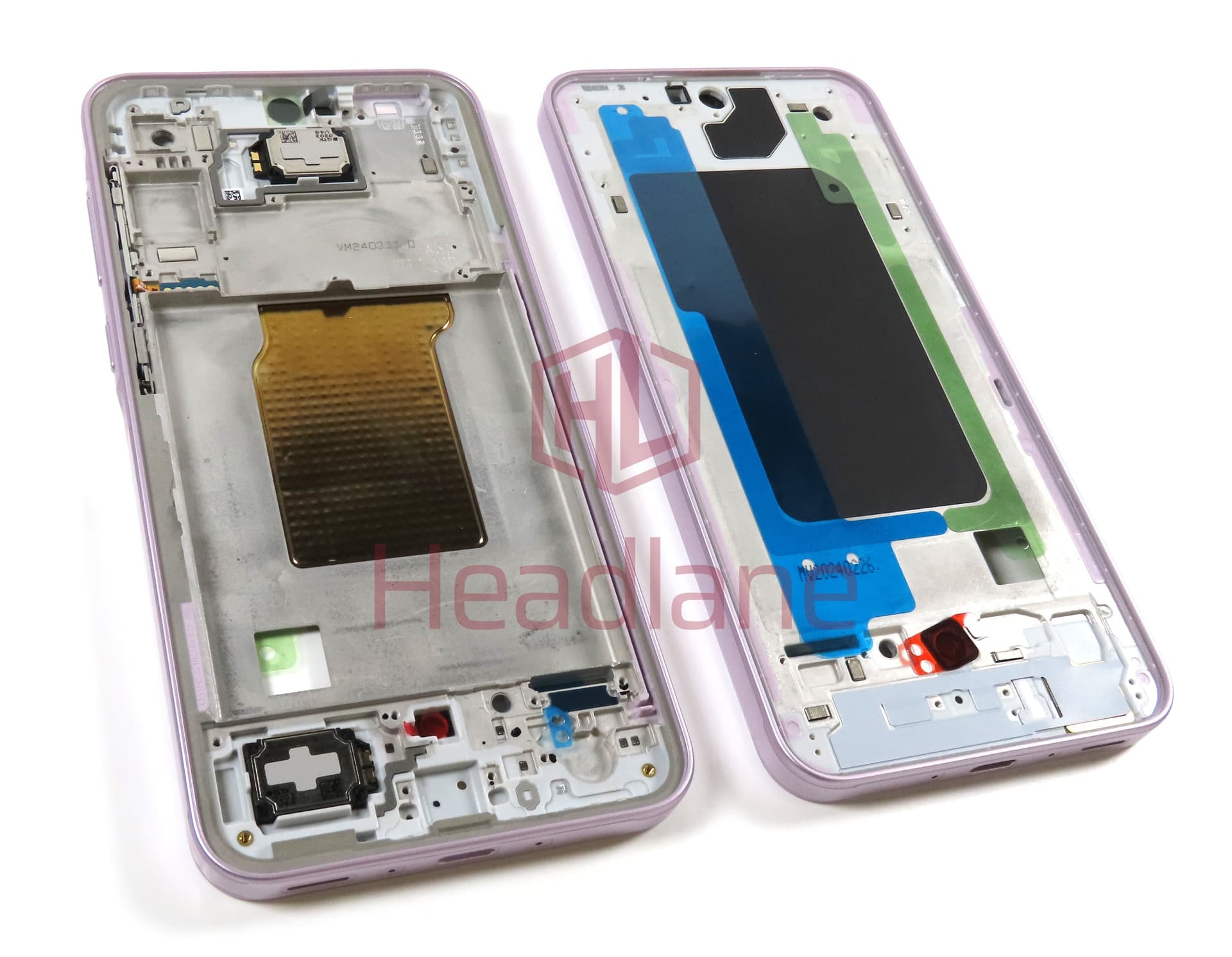 Samsung SM-A356 Galaxy A35 5G Display Frame - Pink (Awesome Lilac) - view 3