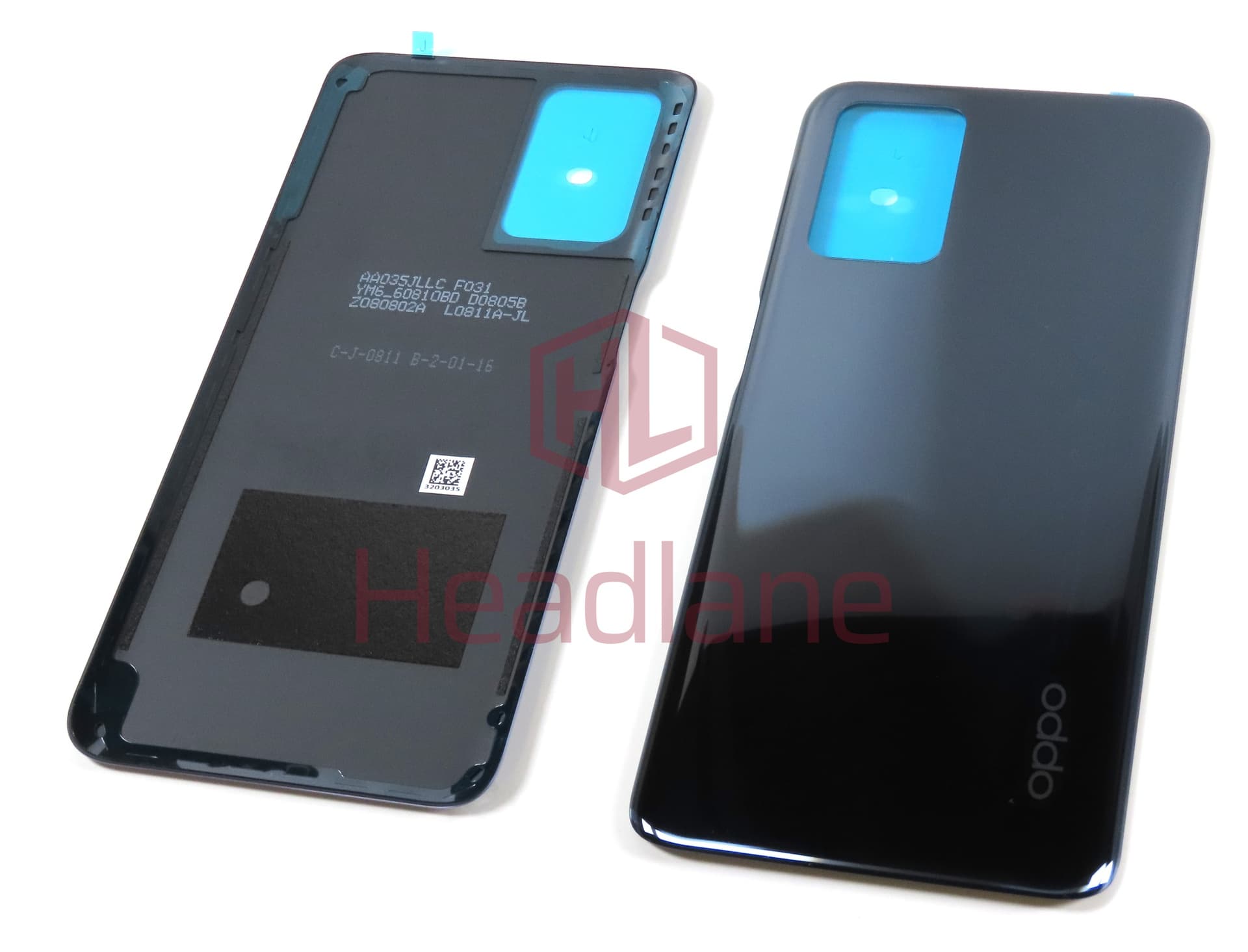 Oppo CPH2239 A54 Back / Battery Cover - Black - view 2